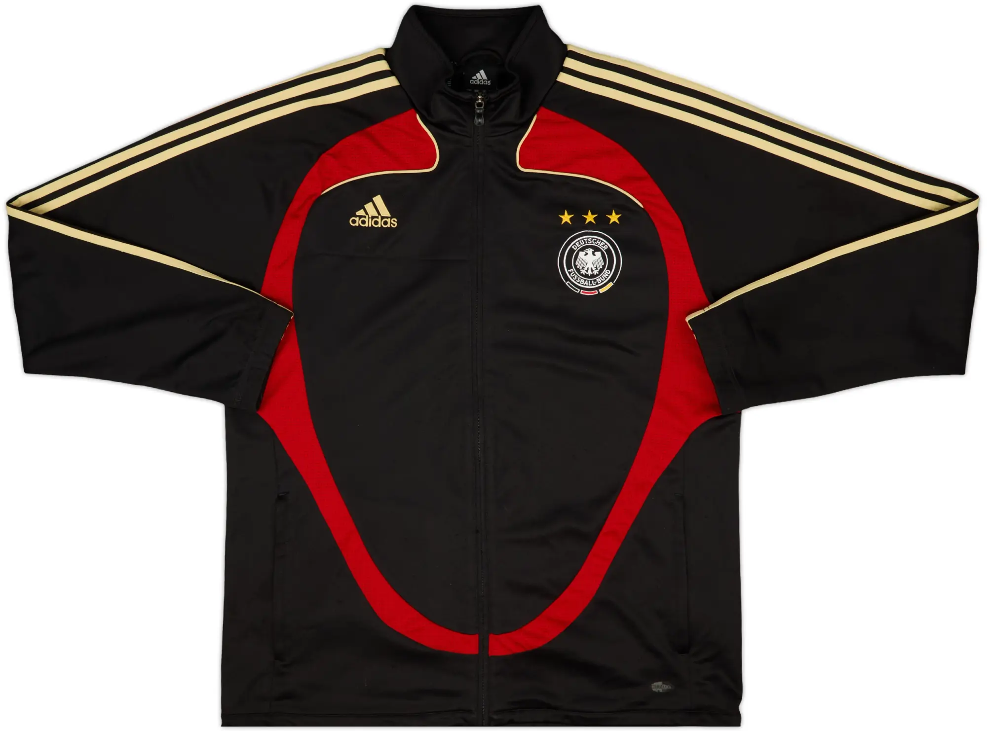 2007-08 Germany adidas Track Jacket - 6/10 - (XL)