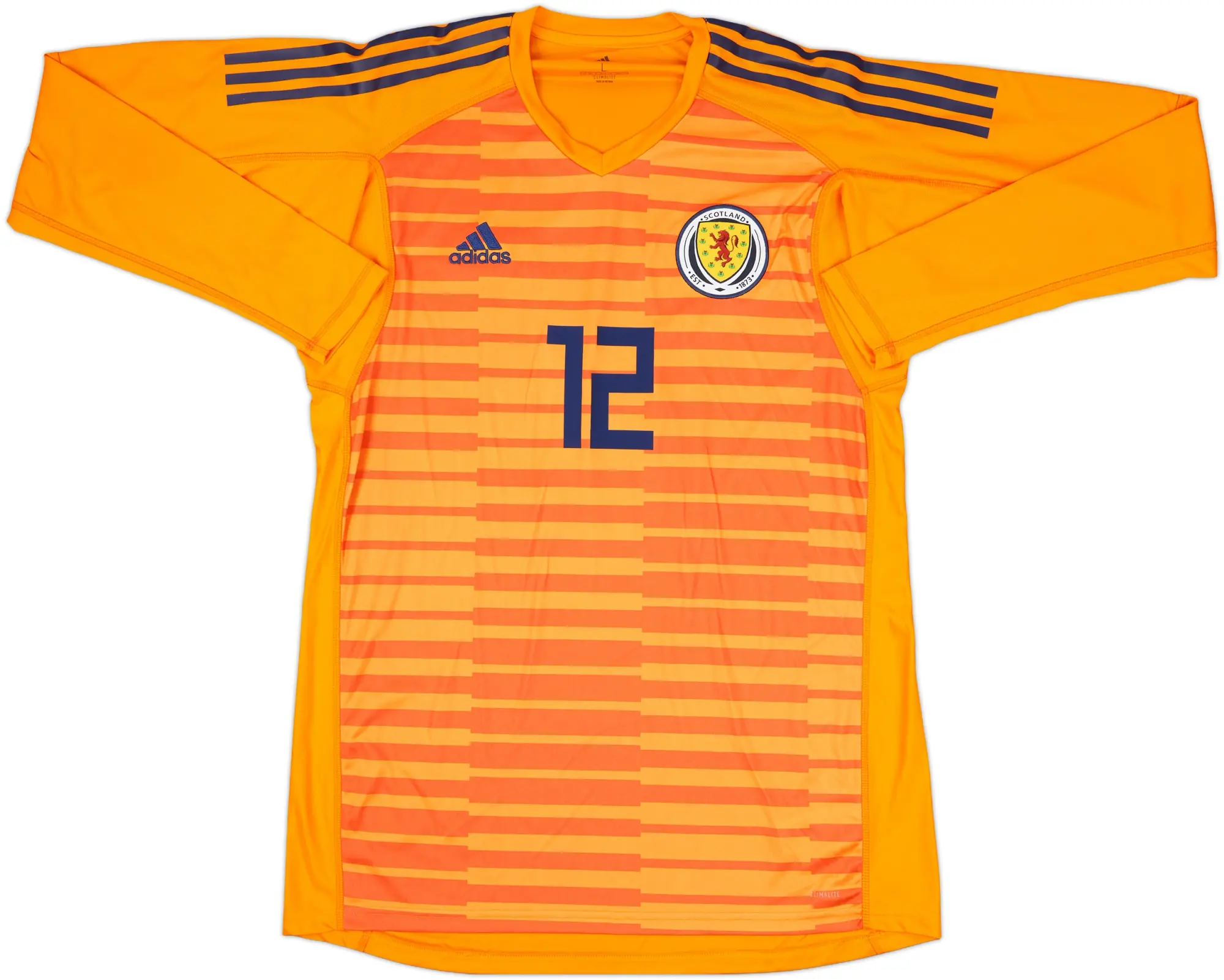 2018-19 Scotland Player Issue GK Shirt #12 - 10/10 - (L)