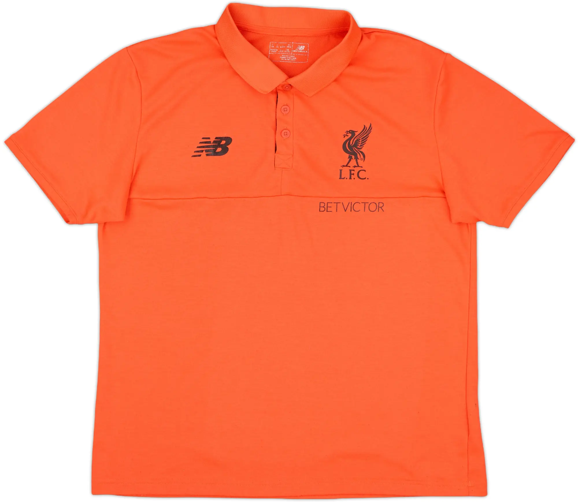 2018-19 Liverpool New Balance Polo Shirt - 7/10 - (L)