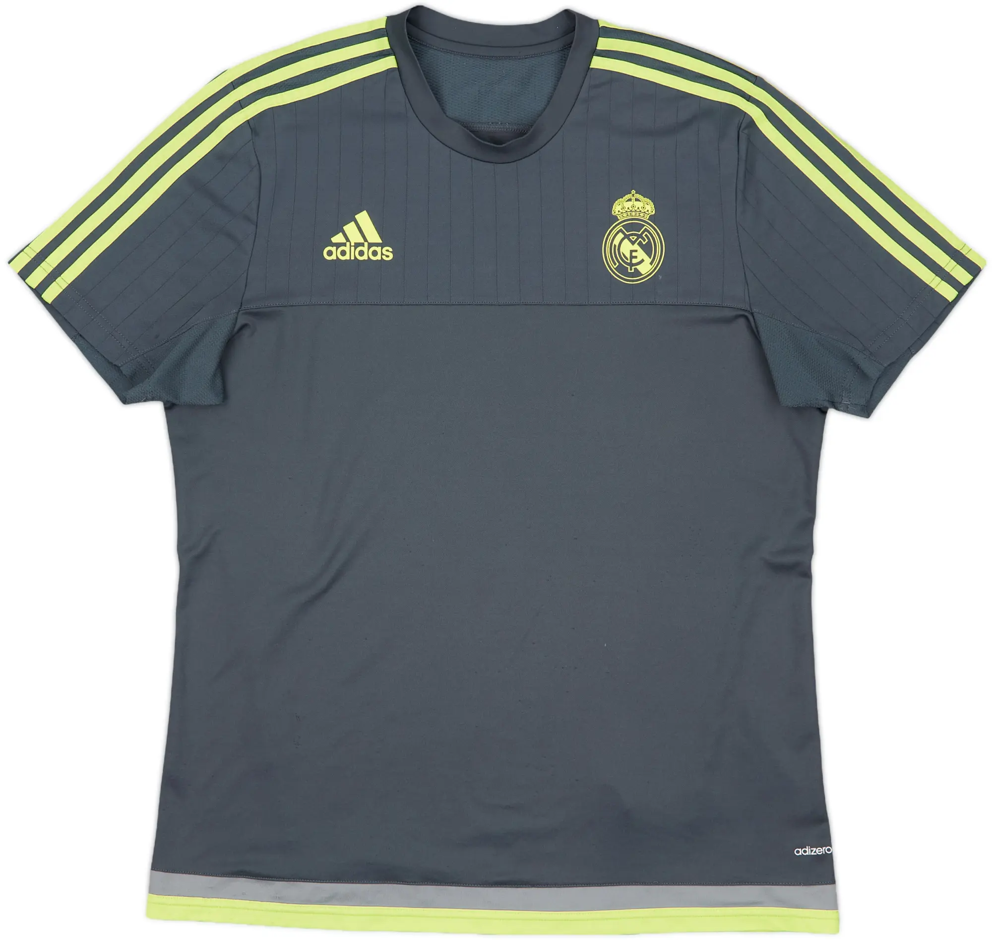 2015-16 Real Madrid adizero Training Shirt - 8/10 - (L)