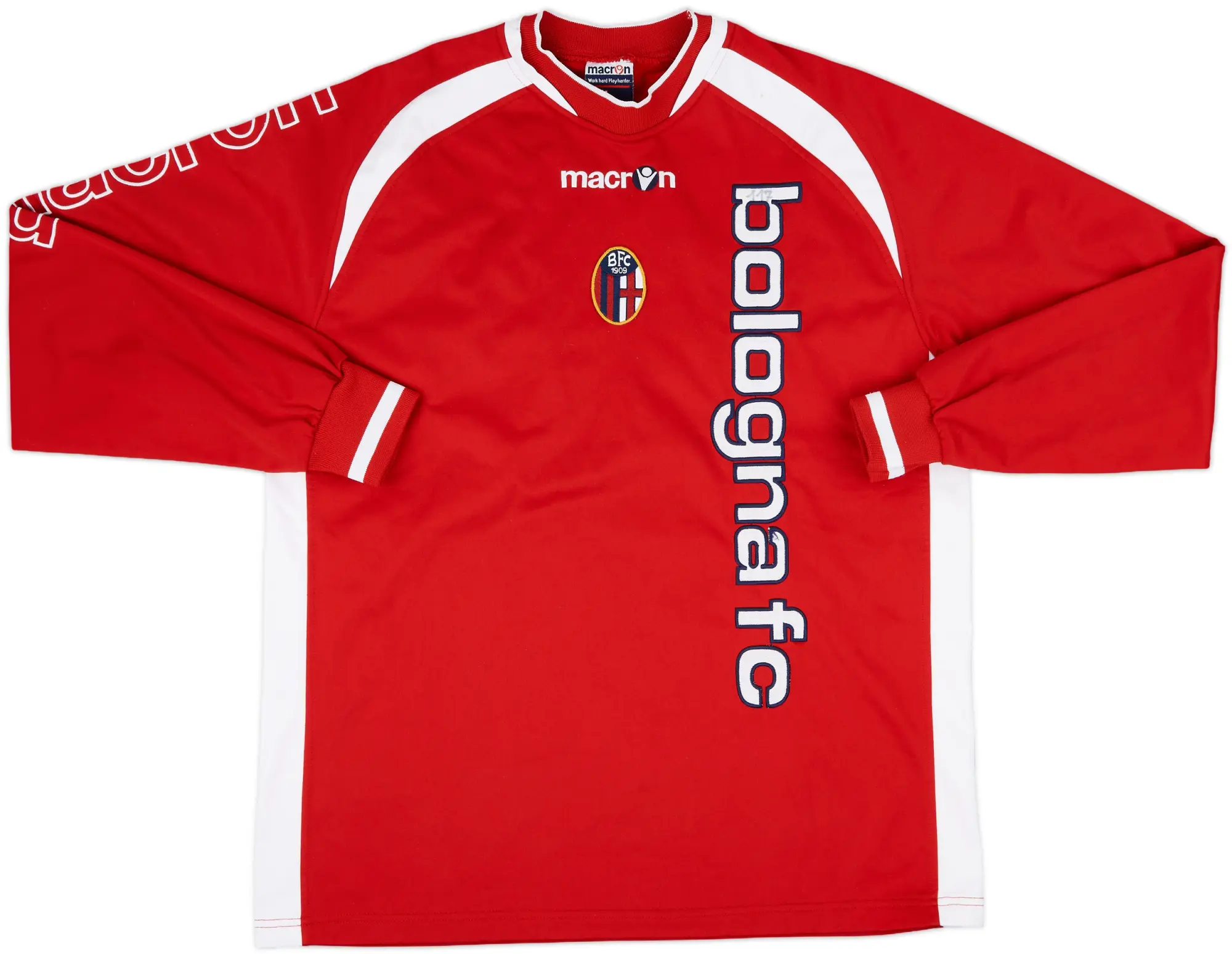 2004-05 Bologna Macron Sweat Top - 8/10 - (L)