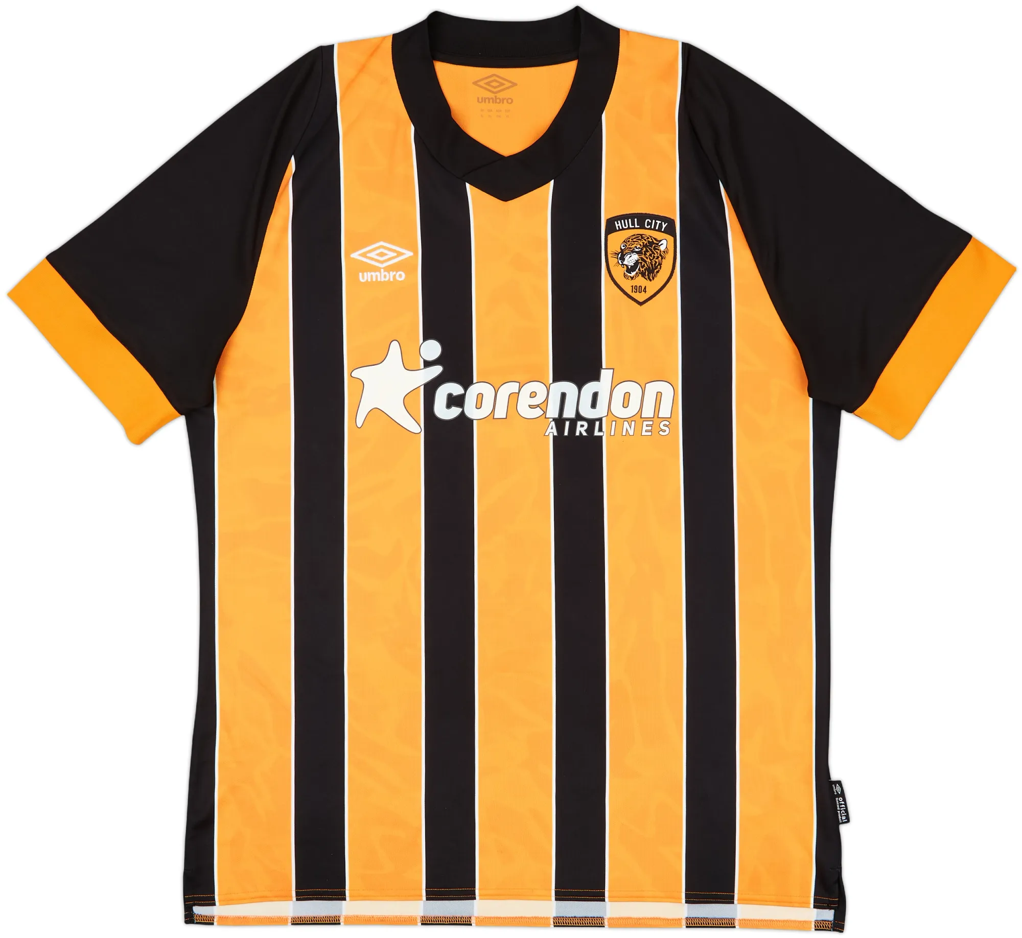 Umbro Hull City Mens SS Home Shirt 2022/23