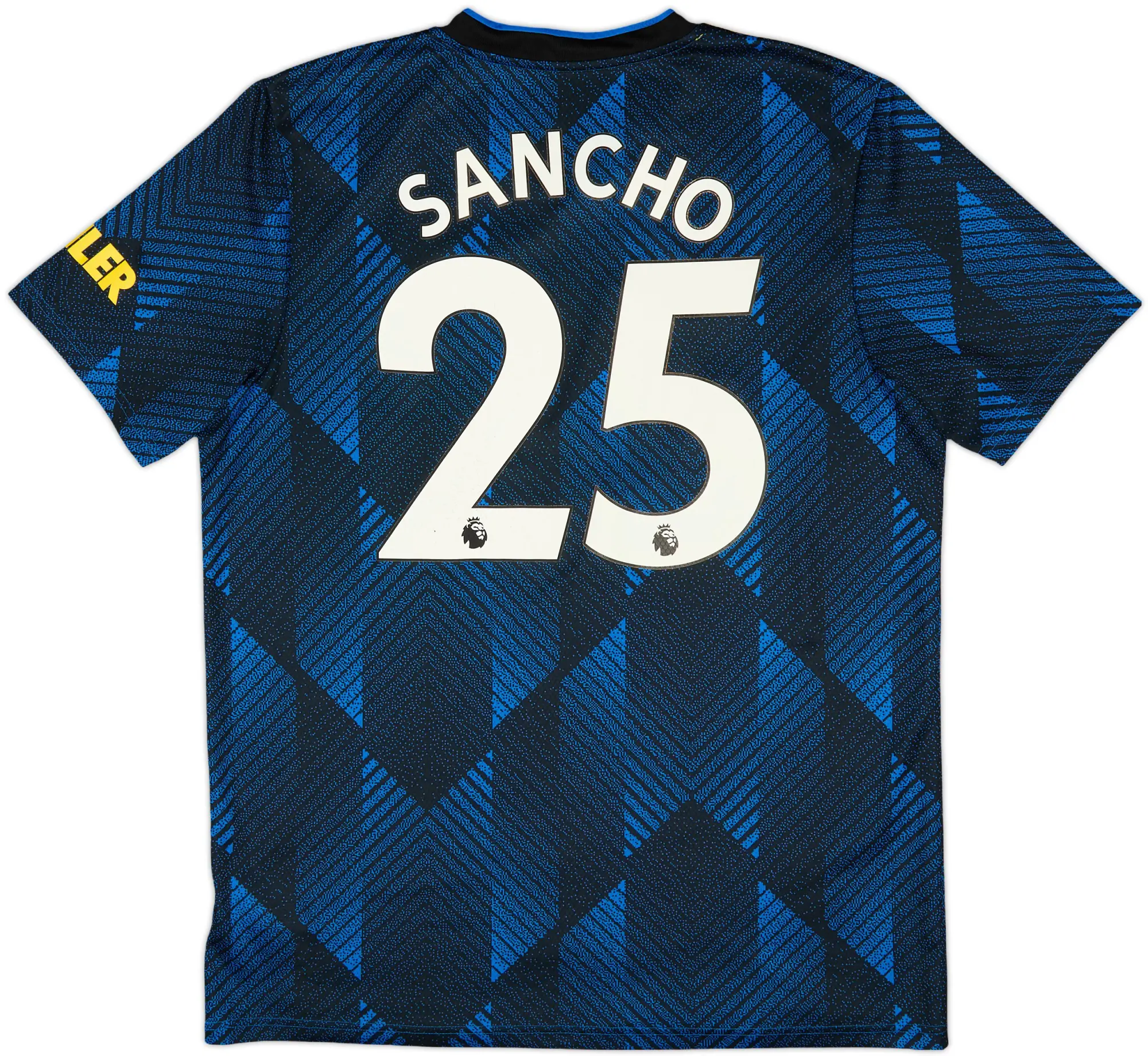 2021-22 Manchester United Third Shirt Sancho #25 - 7/10 - (L)