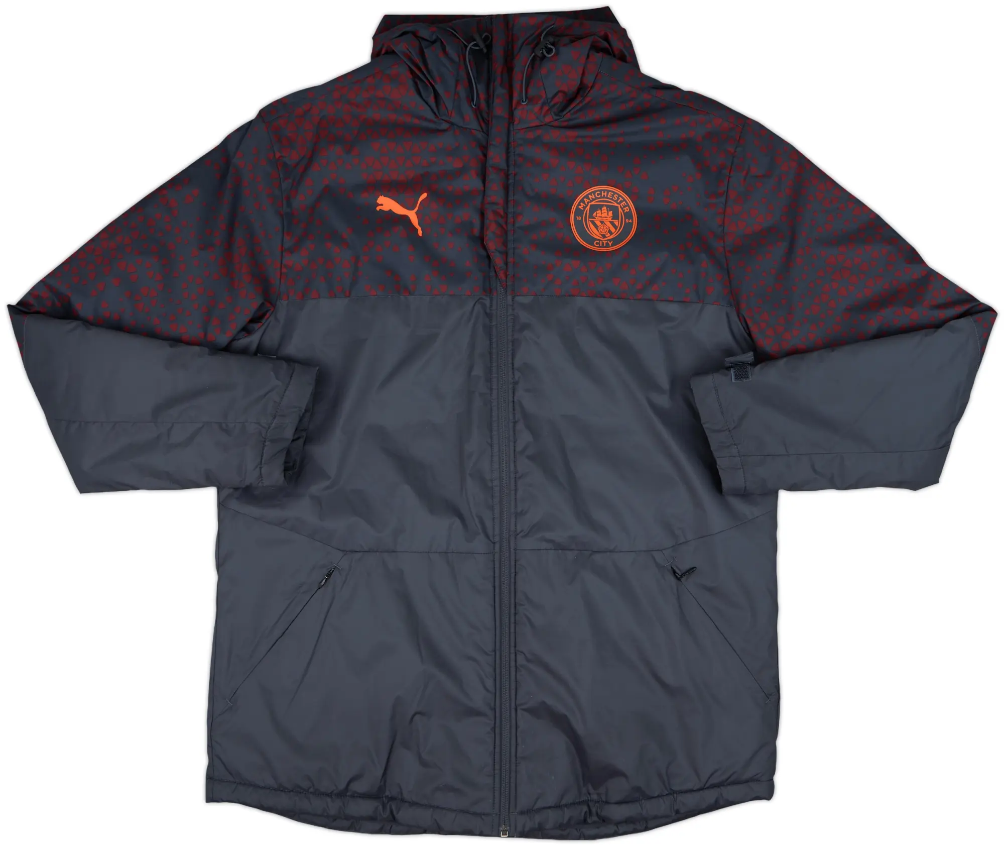 2023-24 Manchester City Puma Padded Bench Coat - 10/10 - (L)