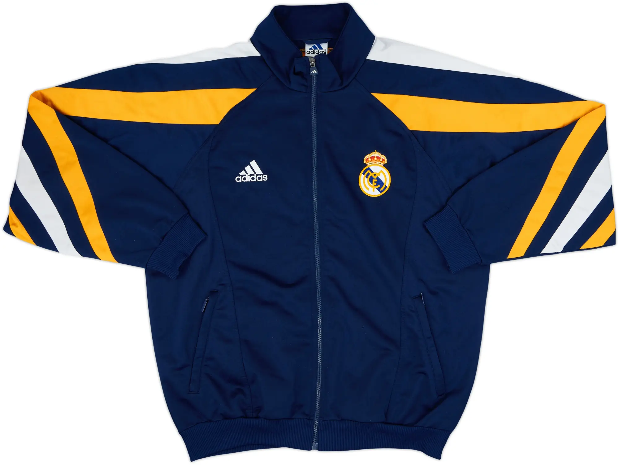 1998-99 Real Madrid adidas Track Jacket - 8/10 - (L/XL)