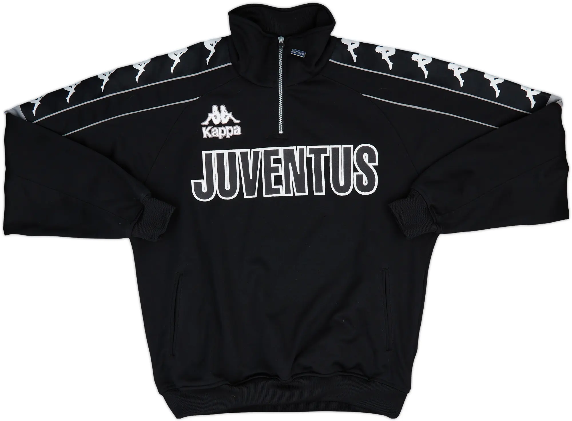1995-97 Juventus Kappa 1/4 Zip Drill Top - 7/10 - (M)