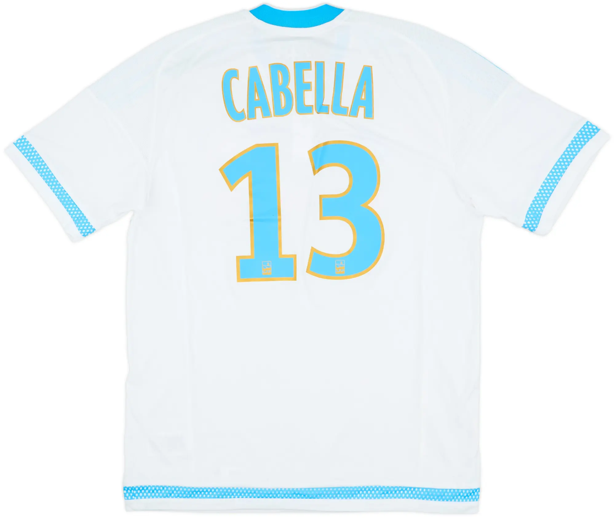 2015-16 Olympique Marseille Home Shirt Cabella #13 (M)
