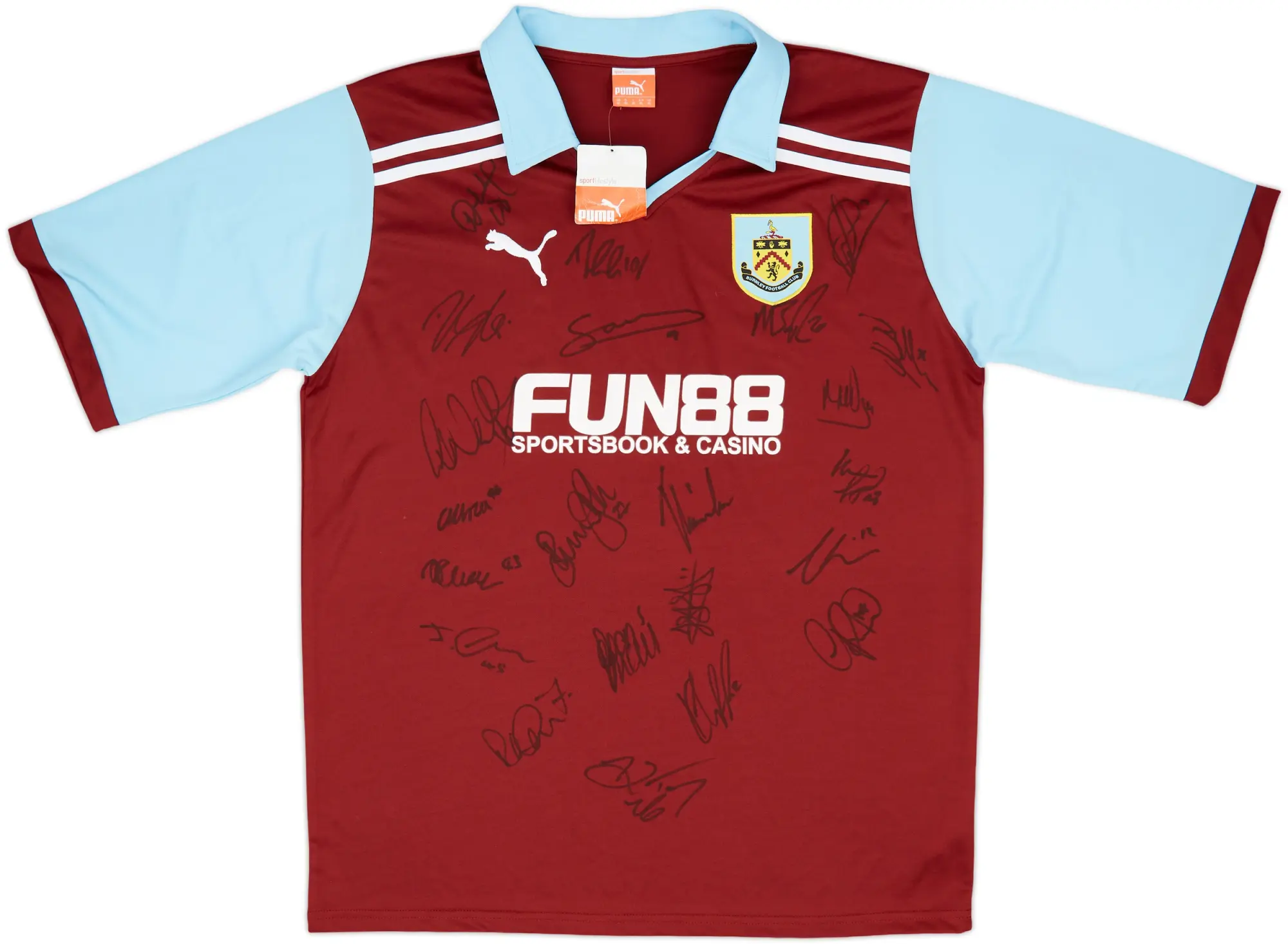 2011-12 Burnley Signed Home Shirt (XL)