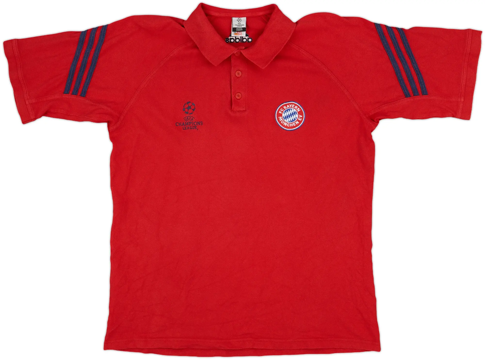 adidas Bayern Munich Mens SS Home Shirt 2002/03