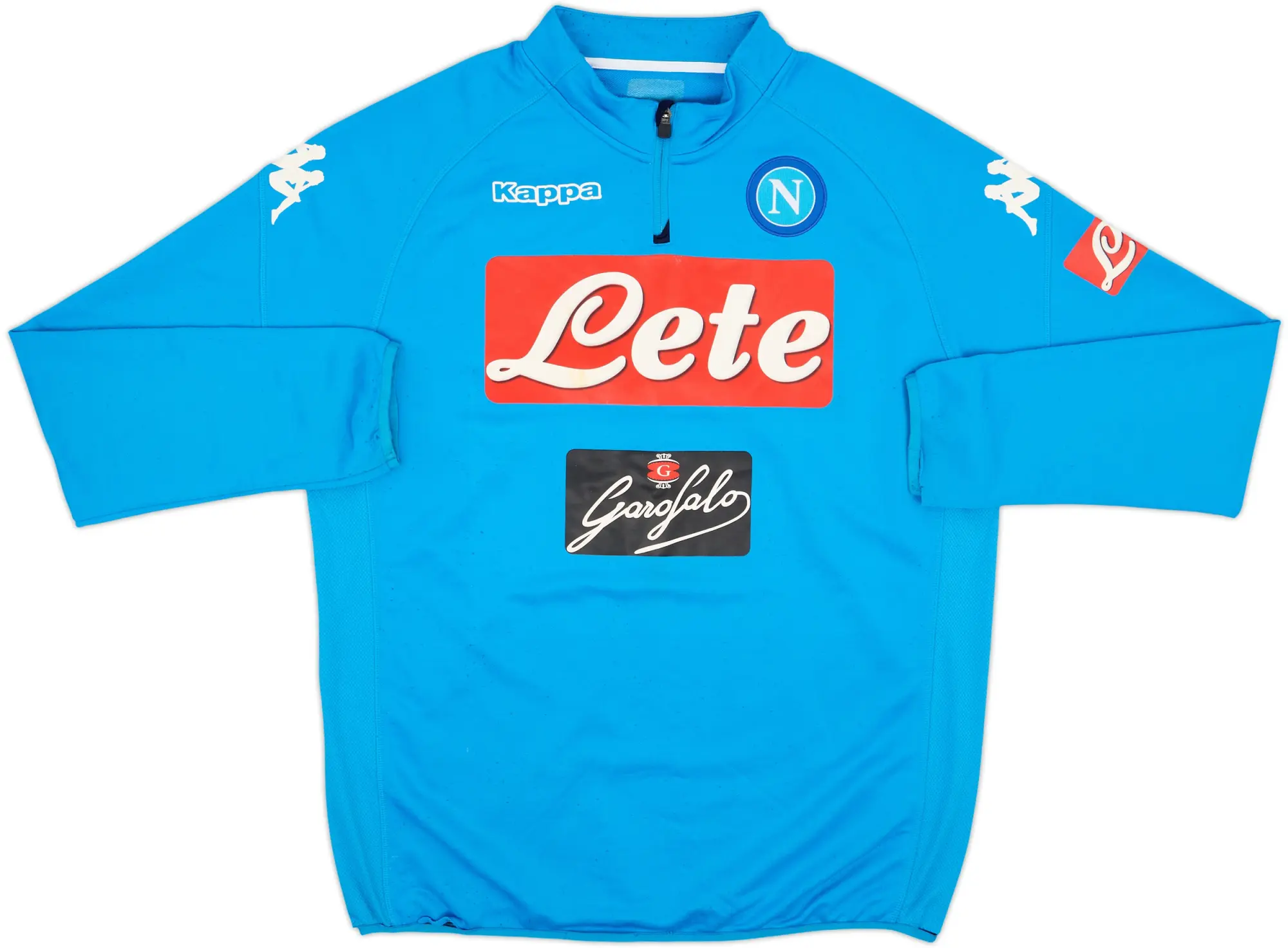 2016-17 Napoli Kappa 1/4 Zip Drill Top - 6/10 - (3XL)