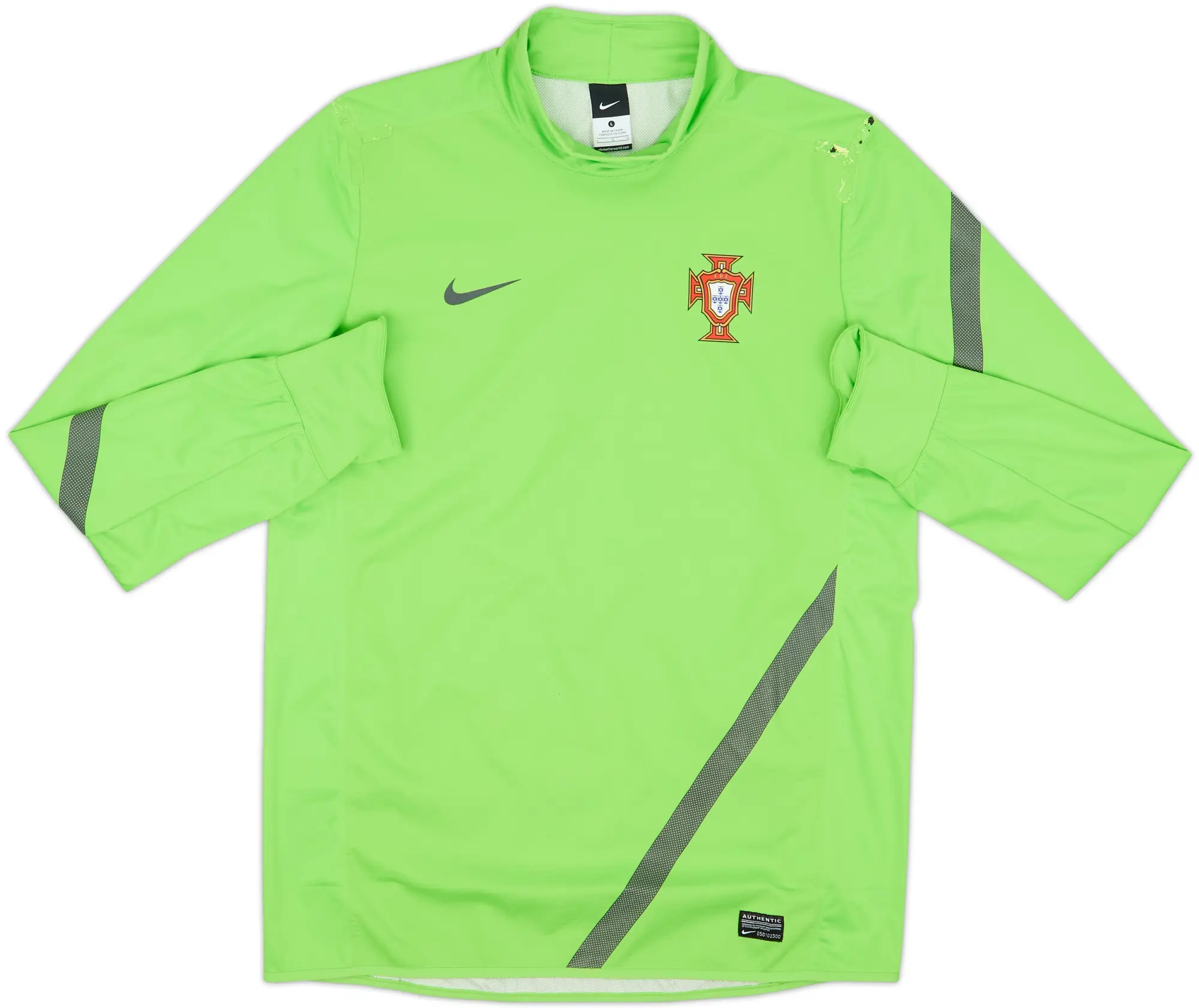 2012-13 Portugal Nike Player Issue Drill Top - 6/10 - (L)