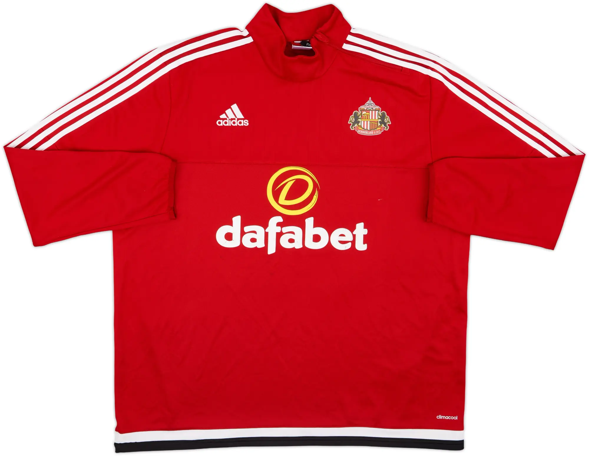 2015-16 Sunderland adidas 1/4 Zip Training Top - 6/10 - (XXL)