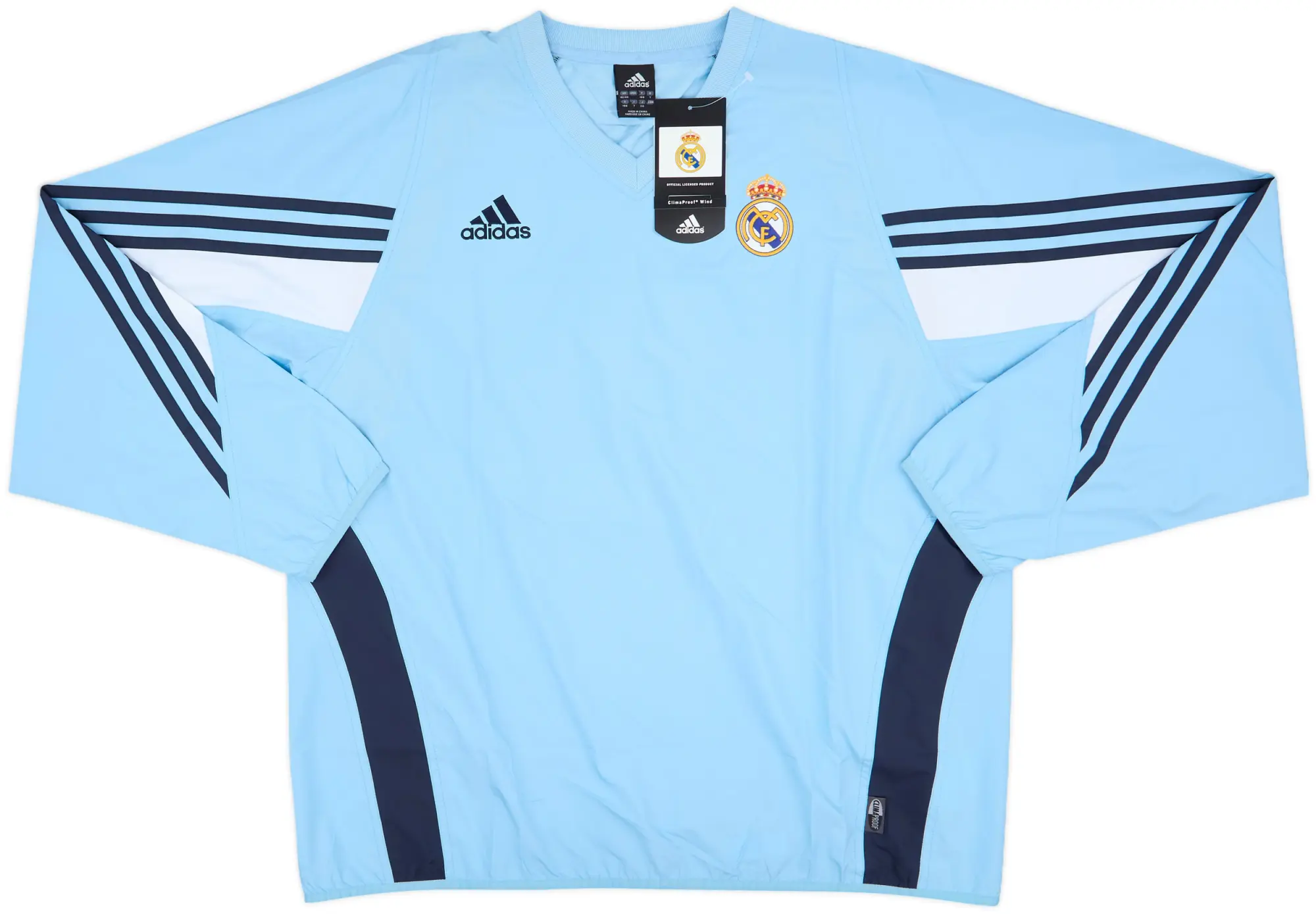 2003-04 Real Madrid adidas Windbreaker (L)