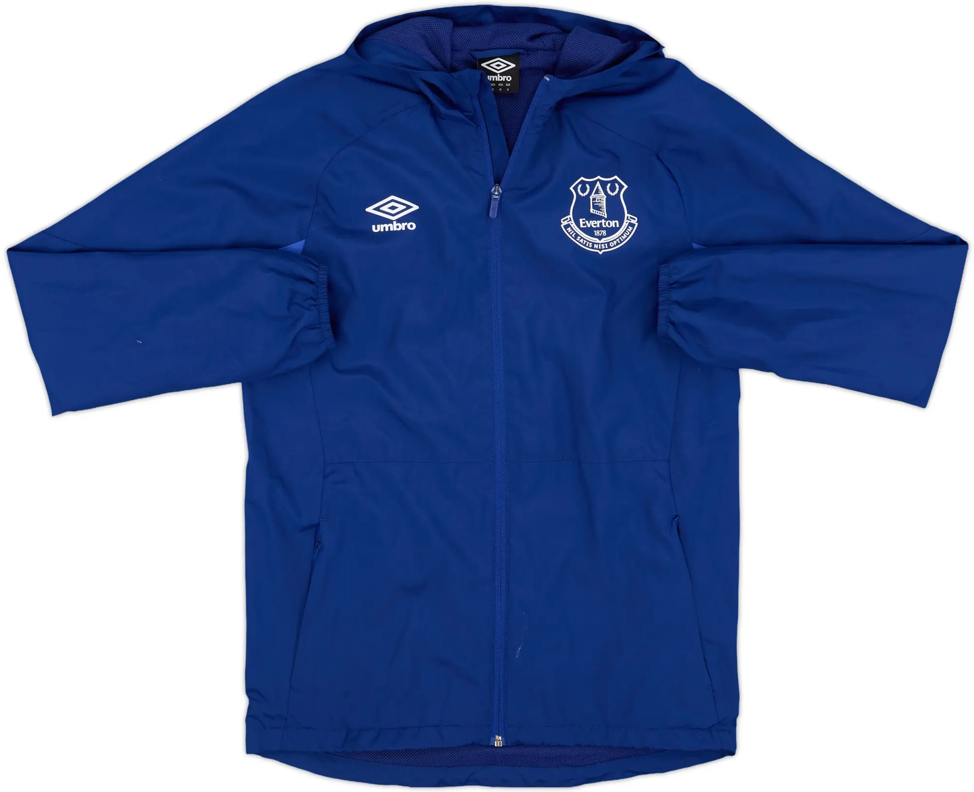 2018-19 Everton Umbro Hooded Track Jacket - 6/10 - (S)