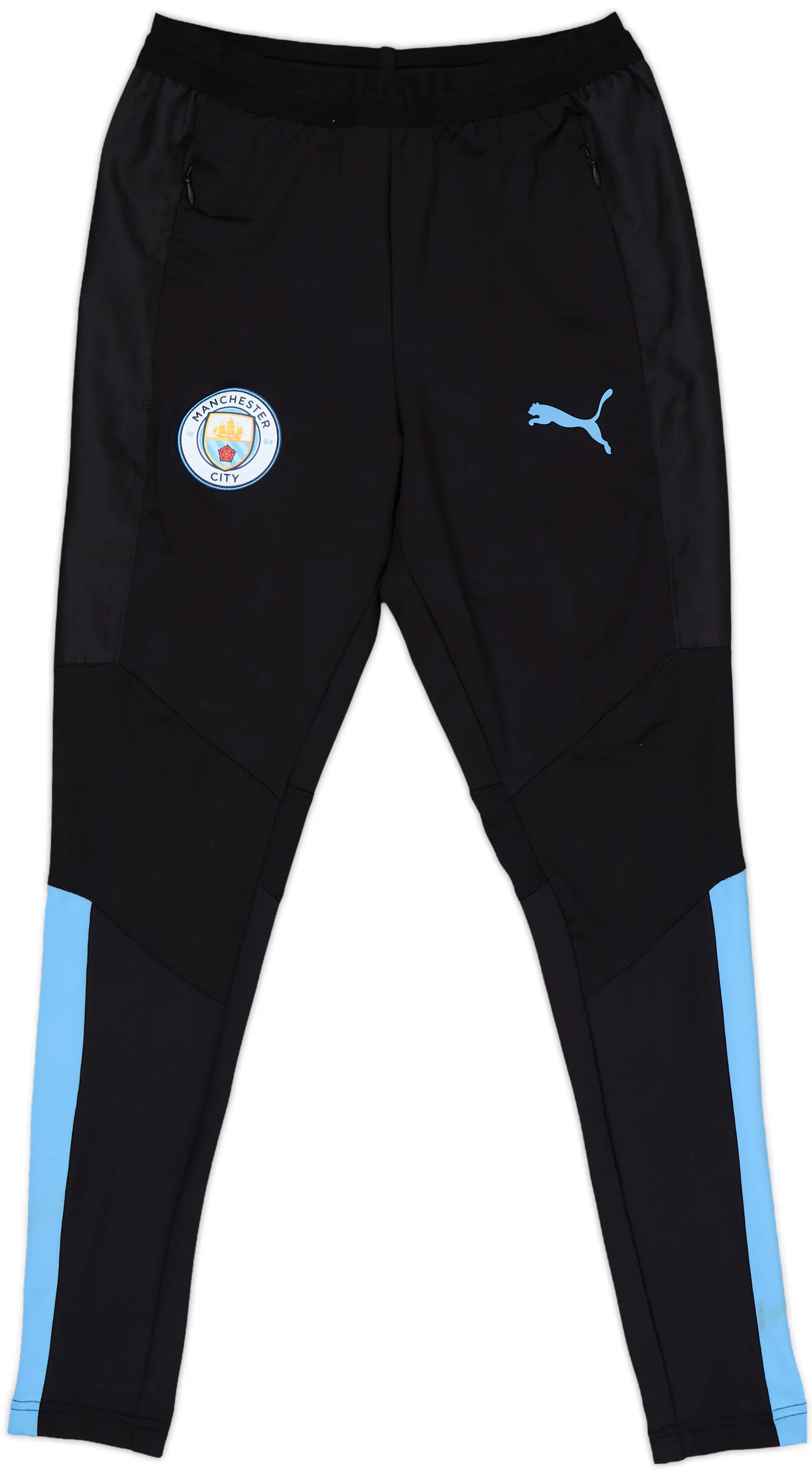 2019-20 Manchester City Puma Track Pants/Bottoms - 7/10 - (XS)