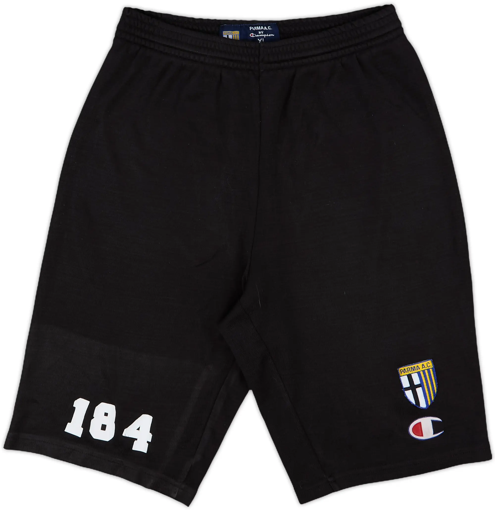 2000-01 Parma Player Issue Champion Training Shorts #184 - 6/10 - (XL)