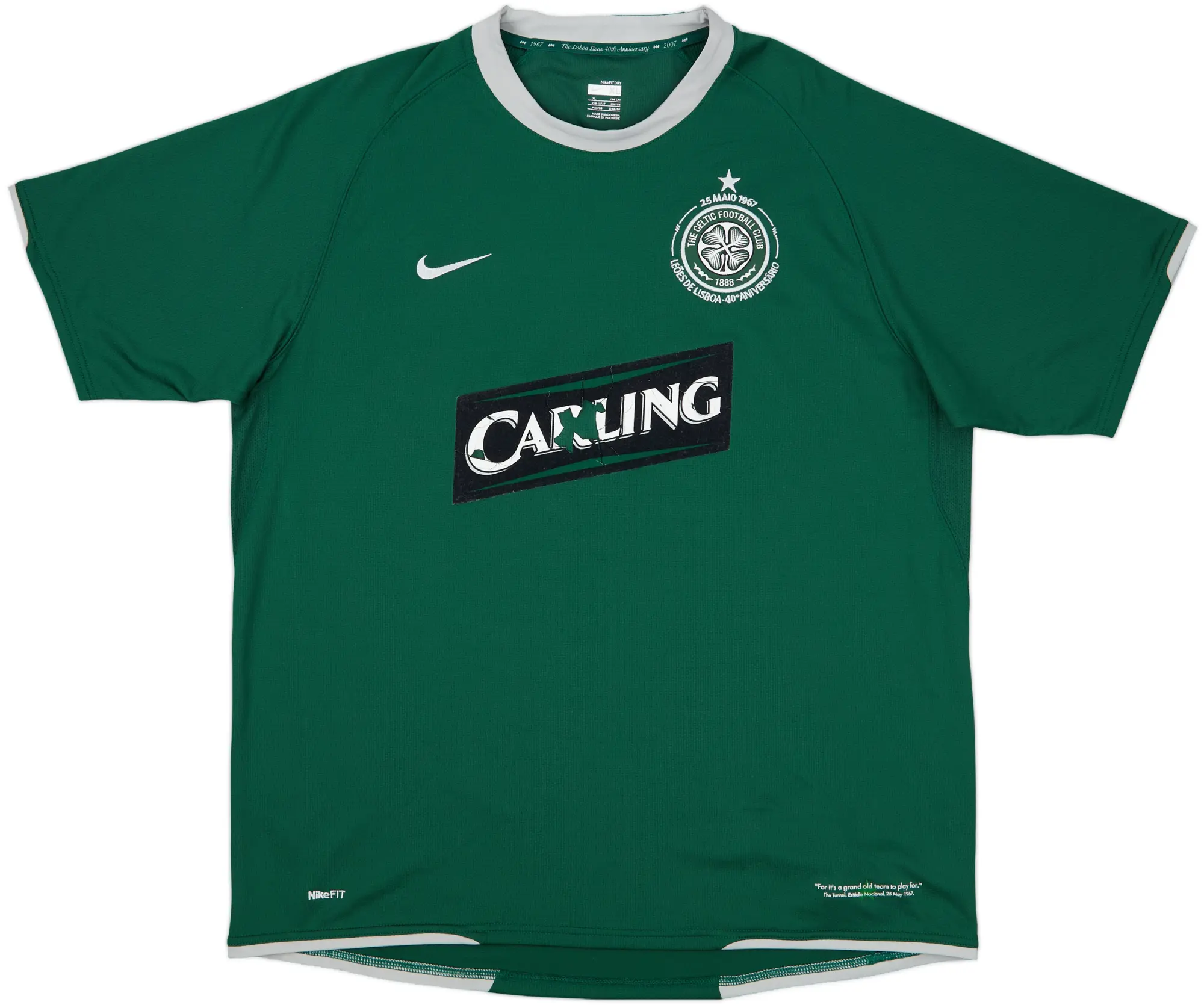 Nike Celtic Mens SS Away Shirt 2007/08