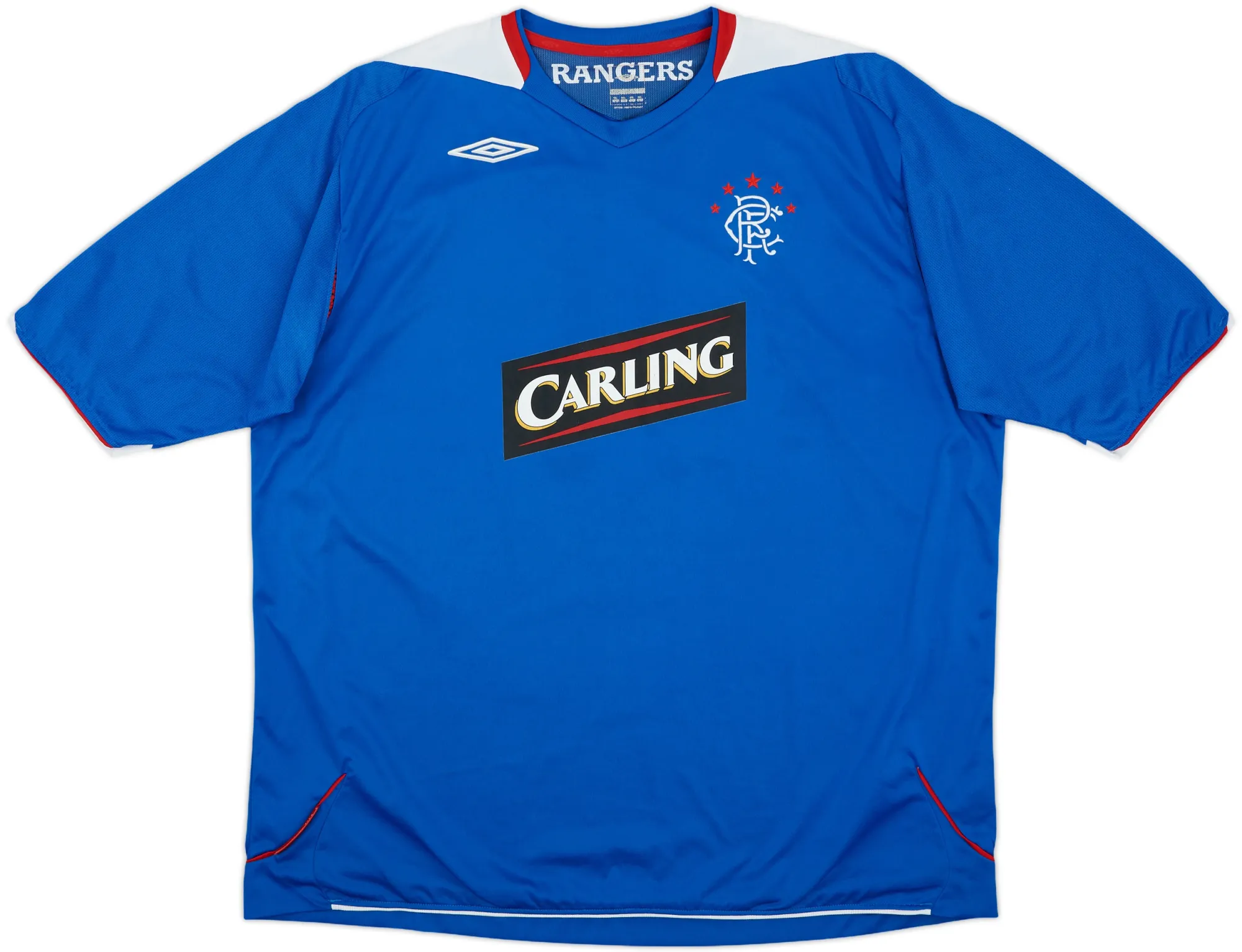 Umbro Rangers Mens SS Home Shirt 2006/07