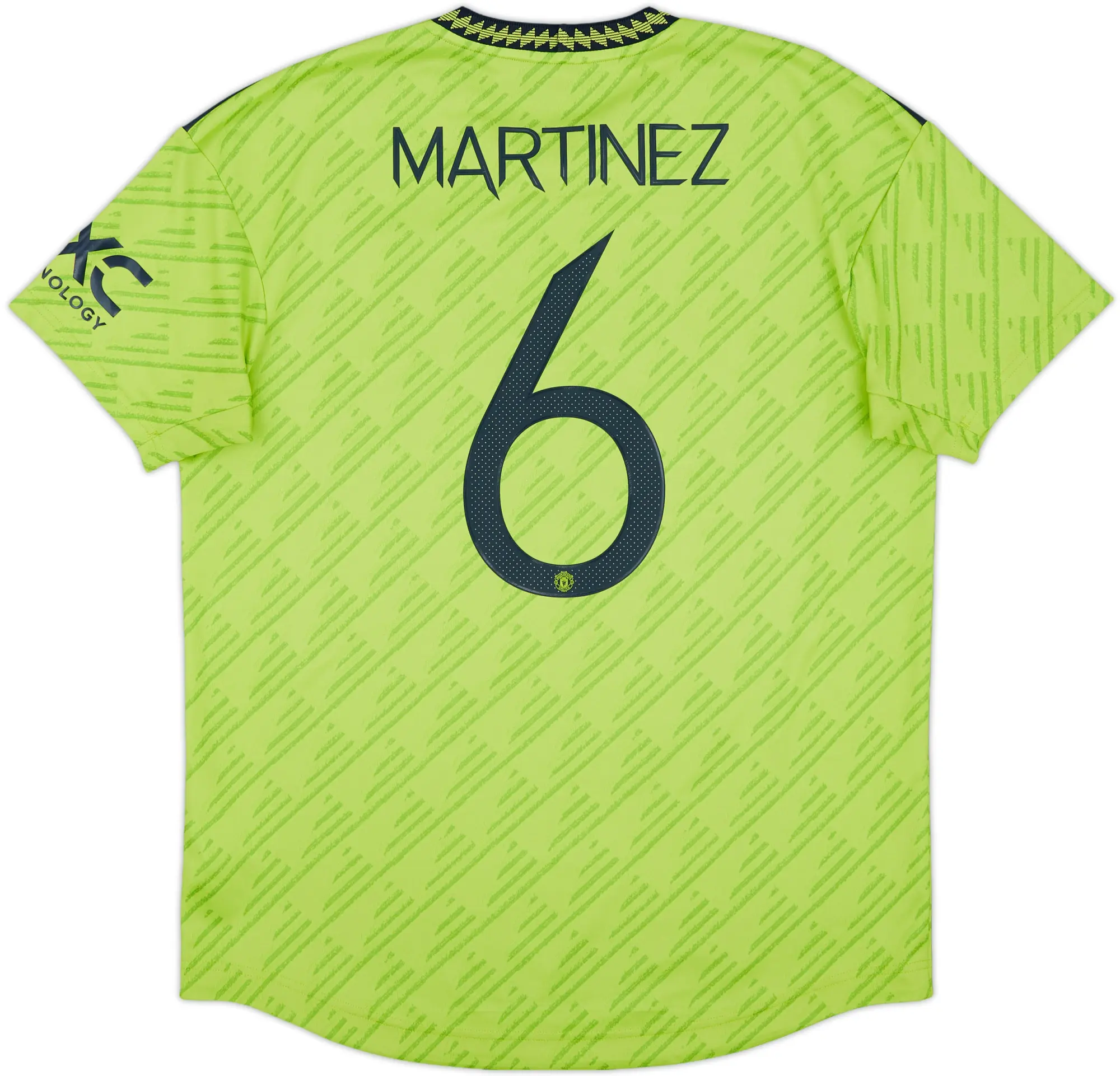 2022-23 Manchester United Authentic Third Shirt Martinez #6 - 10/10 - (L)