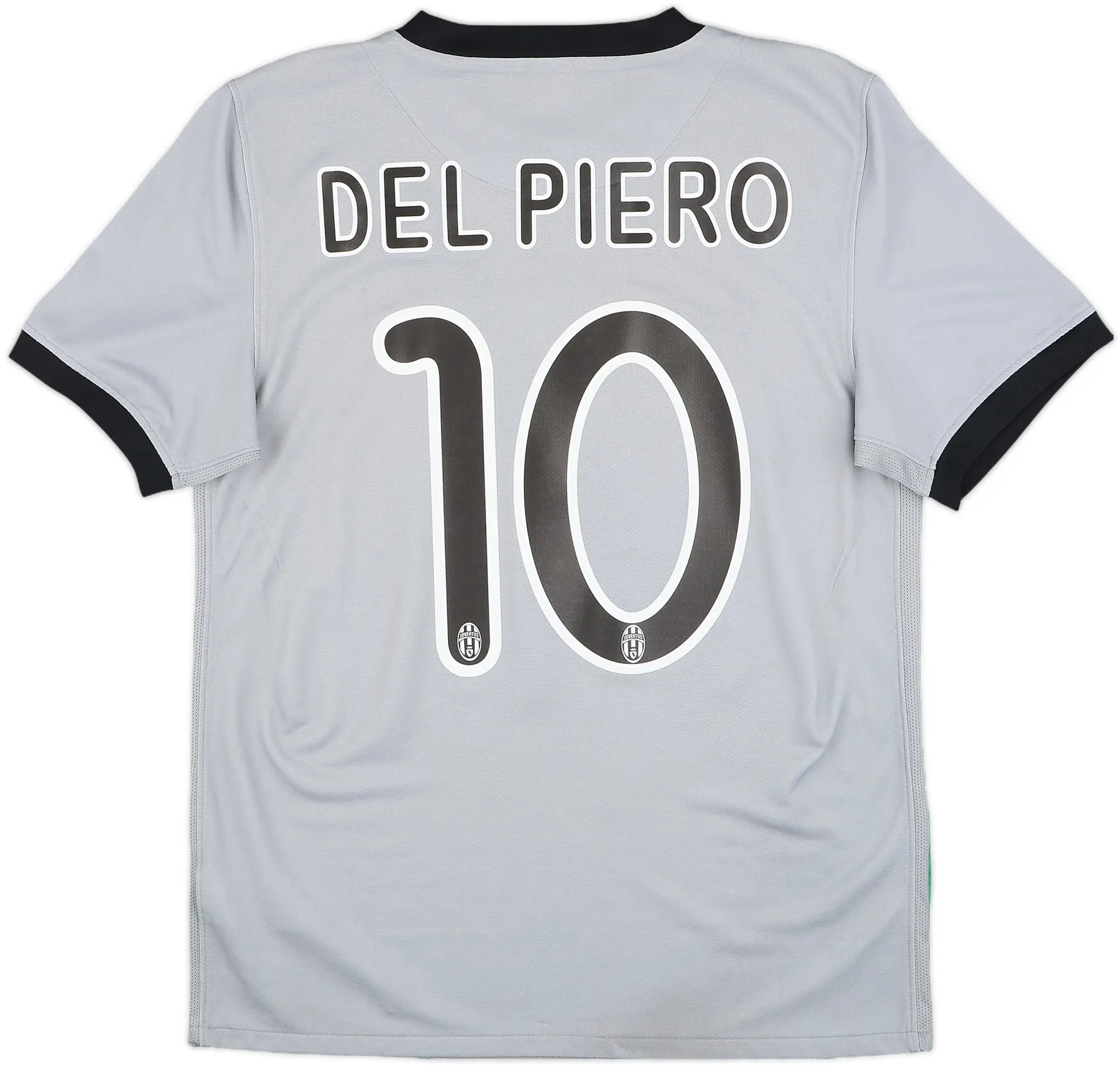 2009-10 Juventus Away Shirt Del Piero #10 - 7/10 - (S)