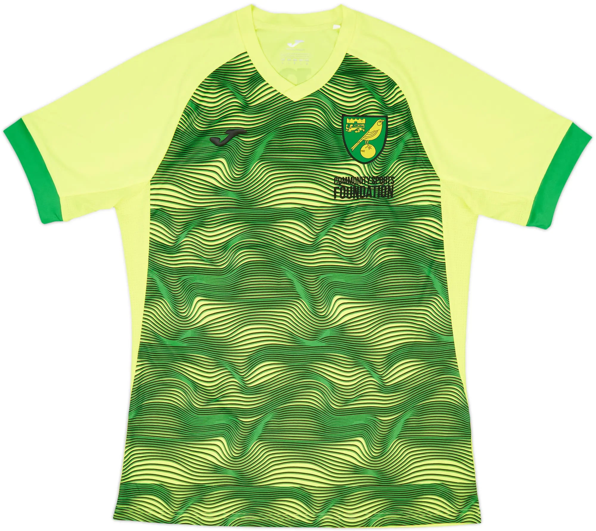 2020-21 Norwich Joma Training Shirt - 8/10 - (L)