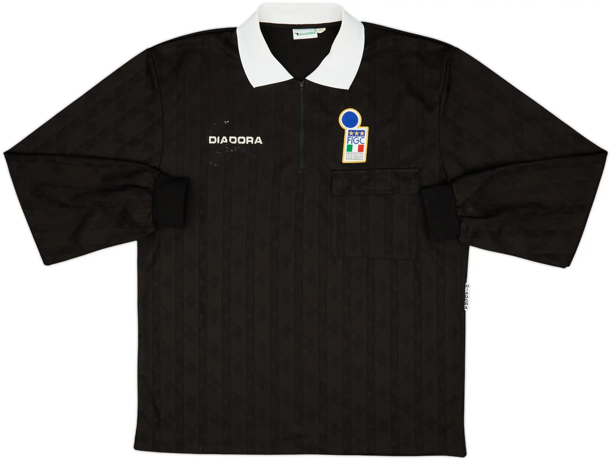 1990s Italy Diadora Referee L/S Shirt - 5/10 - (XXL)