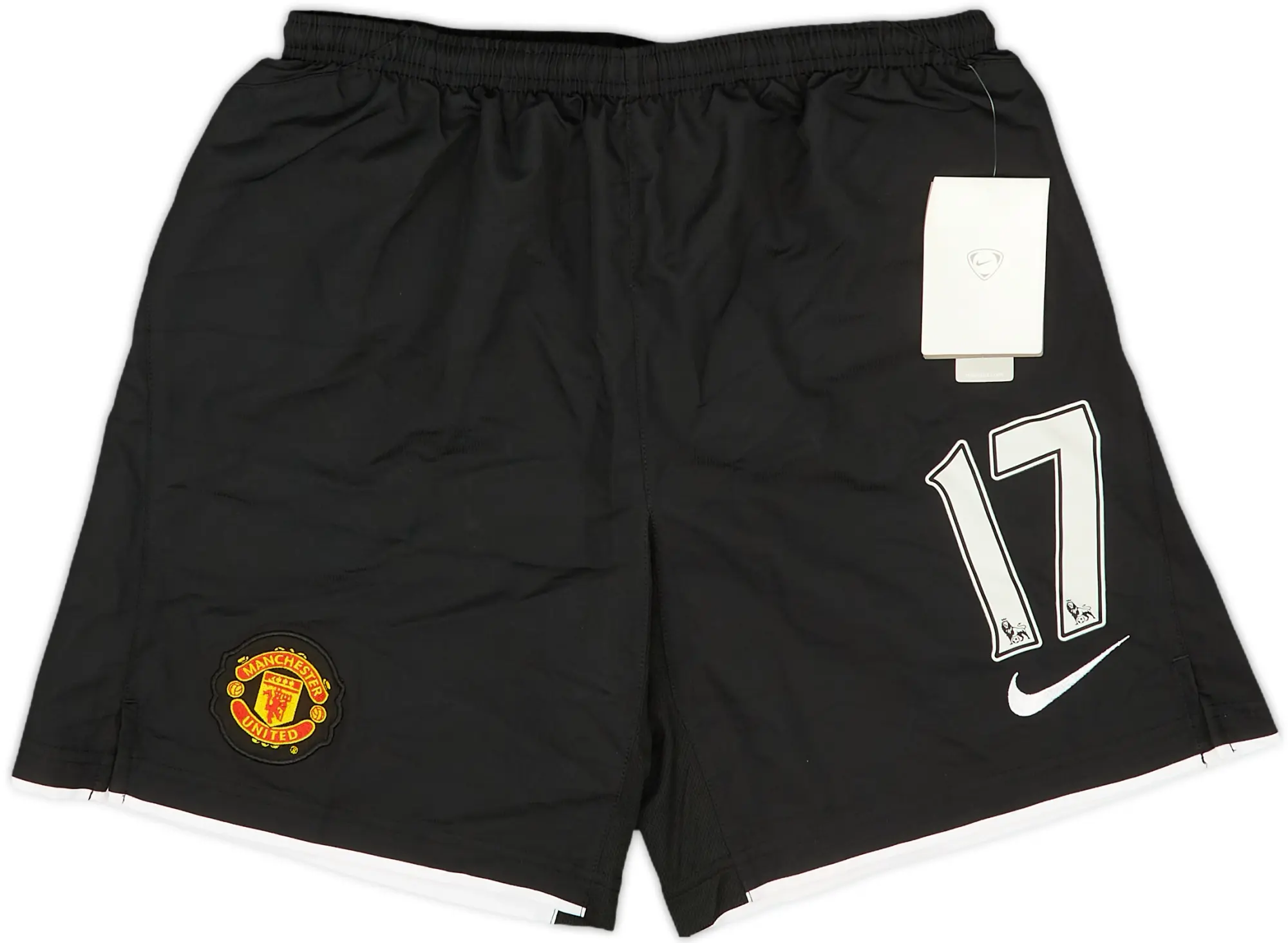 2007-08 Manchester United Away Shorts #17 (Nani) (M.Boys)