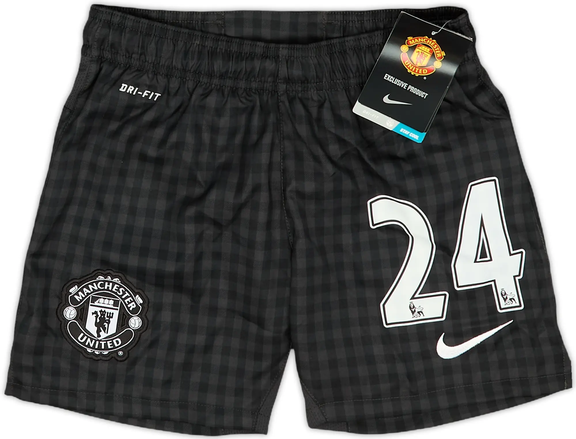 2012-13 Manchester United Away Shorts #24 (Fletcher) (S.Boys)