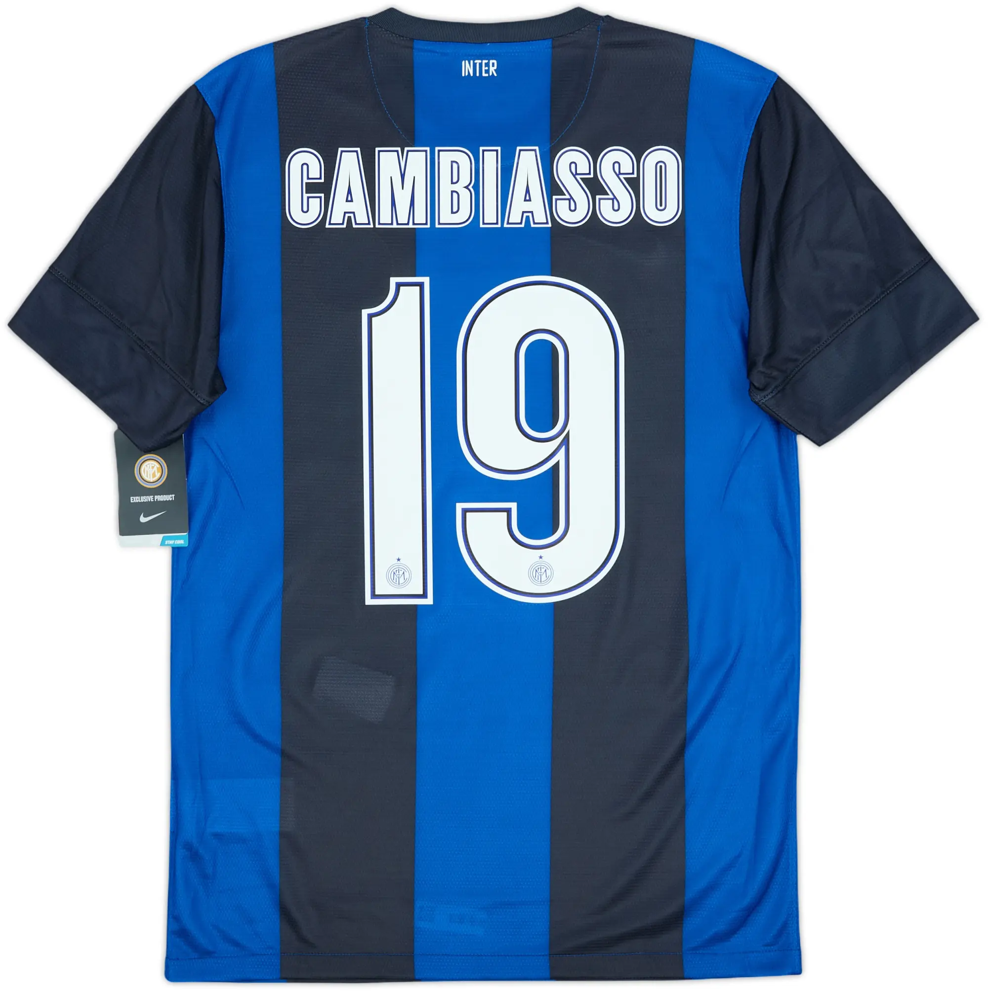 2012-13 Inter Milan Home Shirt Palacio #8 (L)