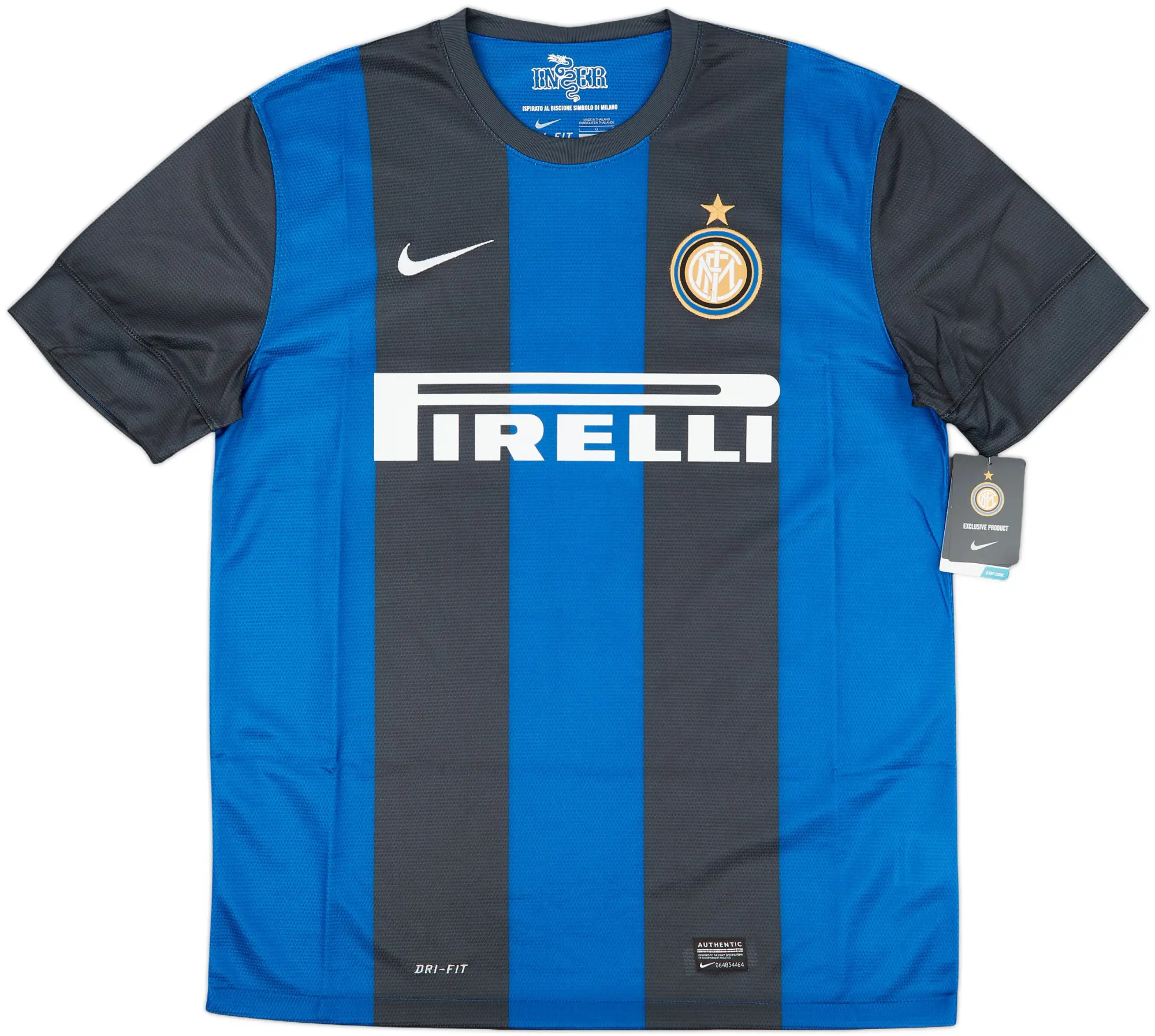 2012-13 Inter Milan Home Shirt Palacio #8 (L)