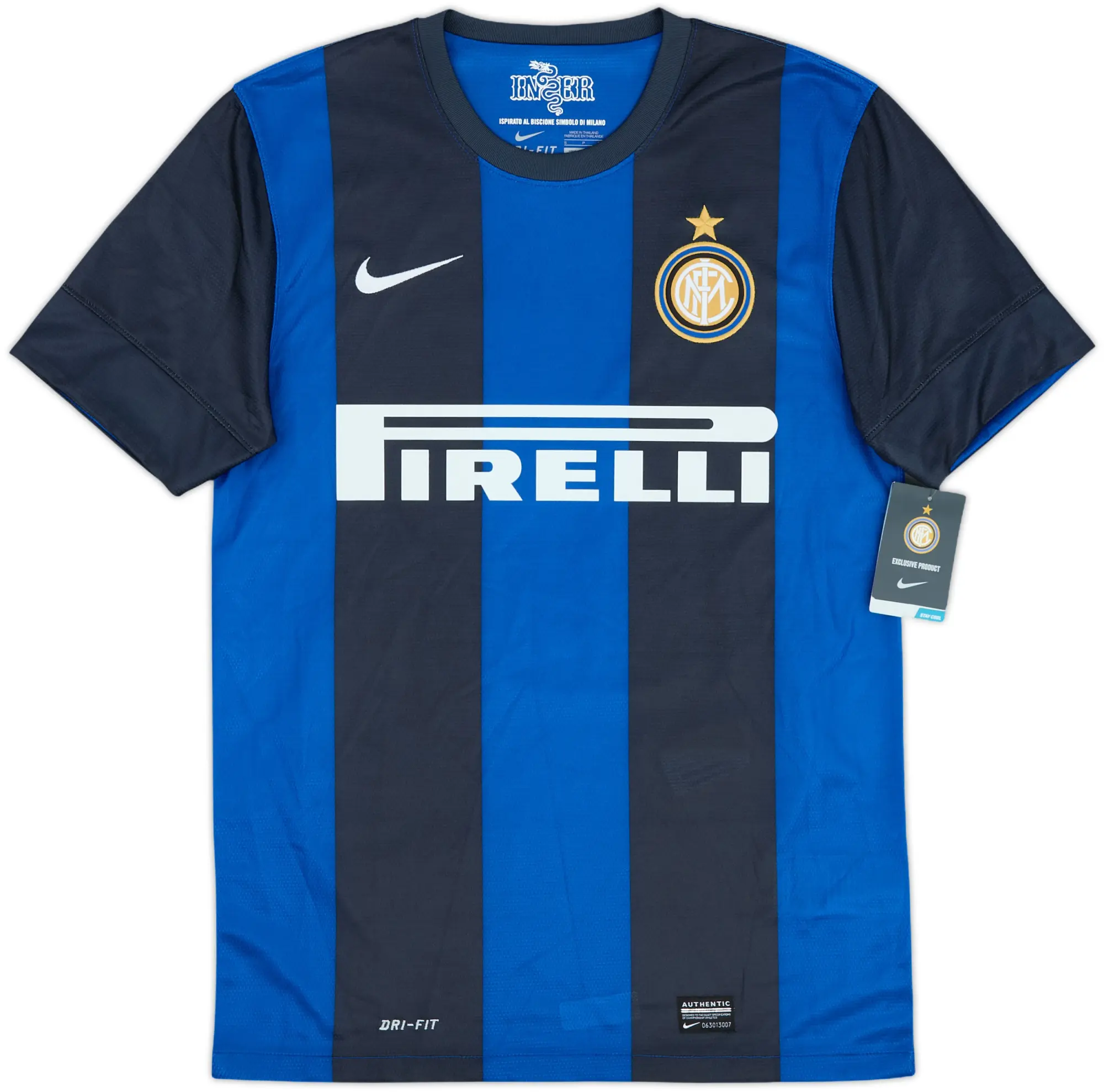 2012-13 Inter Milan Home Shirt Palacio #8 (L)