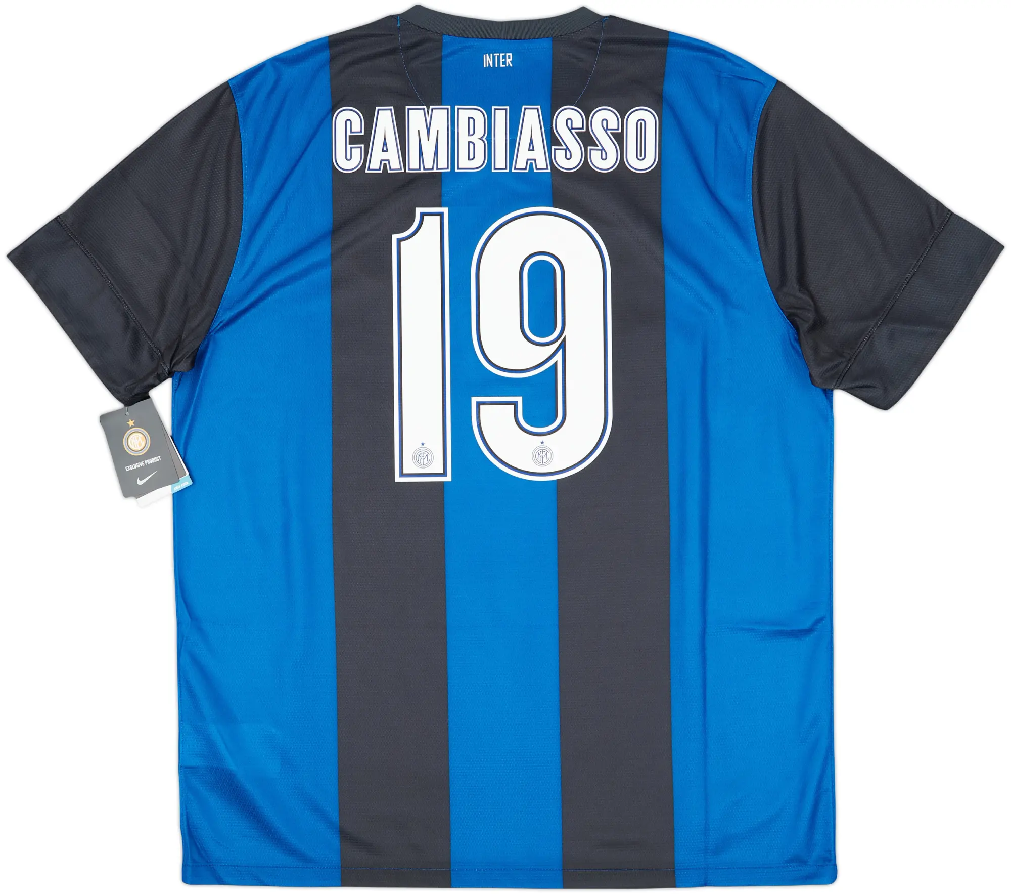 2012-13 Inter Milan Home Shirt Cambiasso #19 (XL)