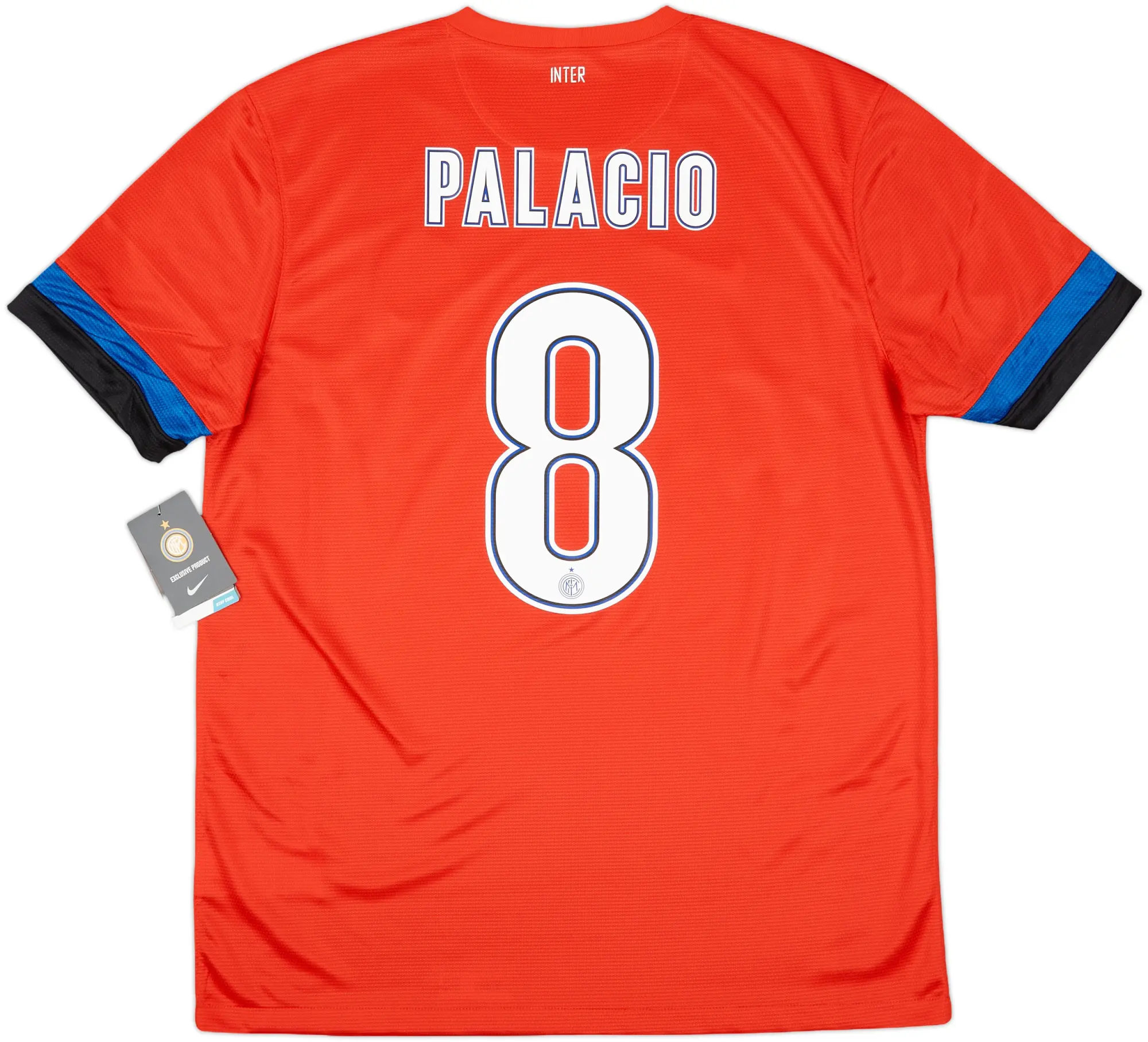 2012-13 Inter Milan Away Shirt Palacio #8 (L)