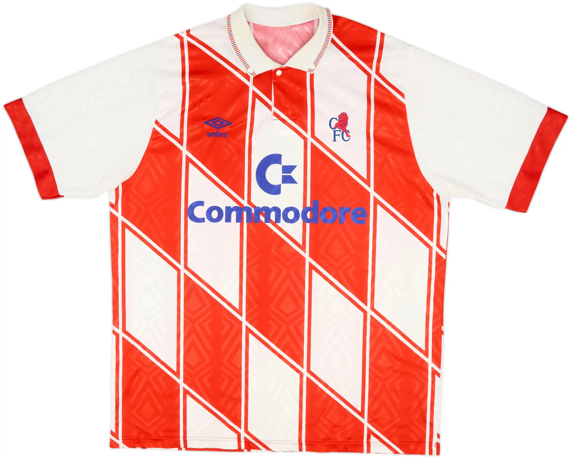 1990-92 Chelsea Player Issue Away Shirt - 7/10 - (XL)