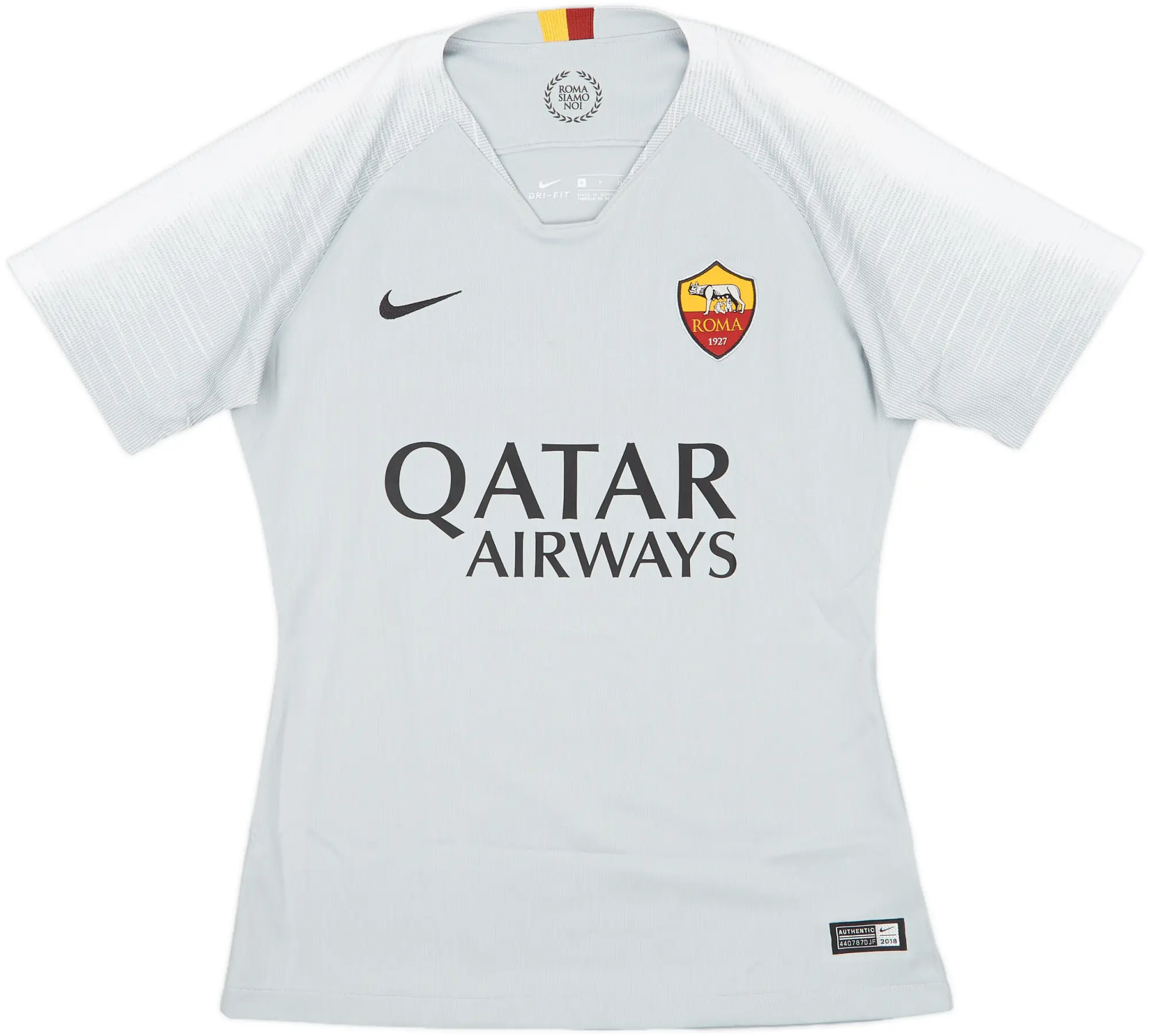 2018-19 Roma Away Shirt - 10/10 - (Women's S)