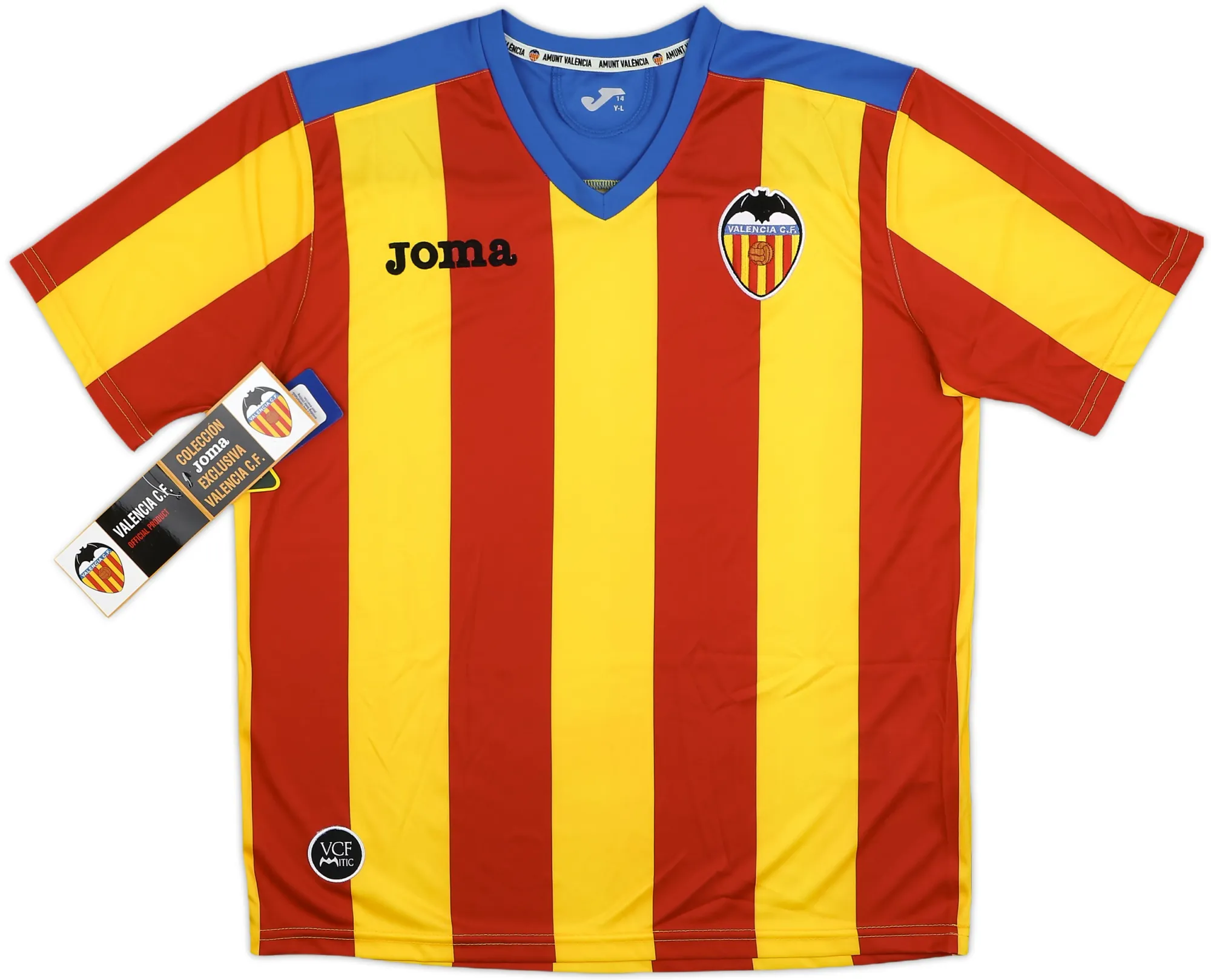 Joma Valencia Boys SS Fourth Shirt 2011/12