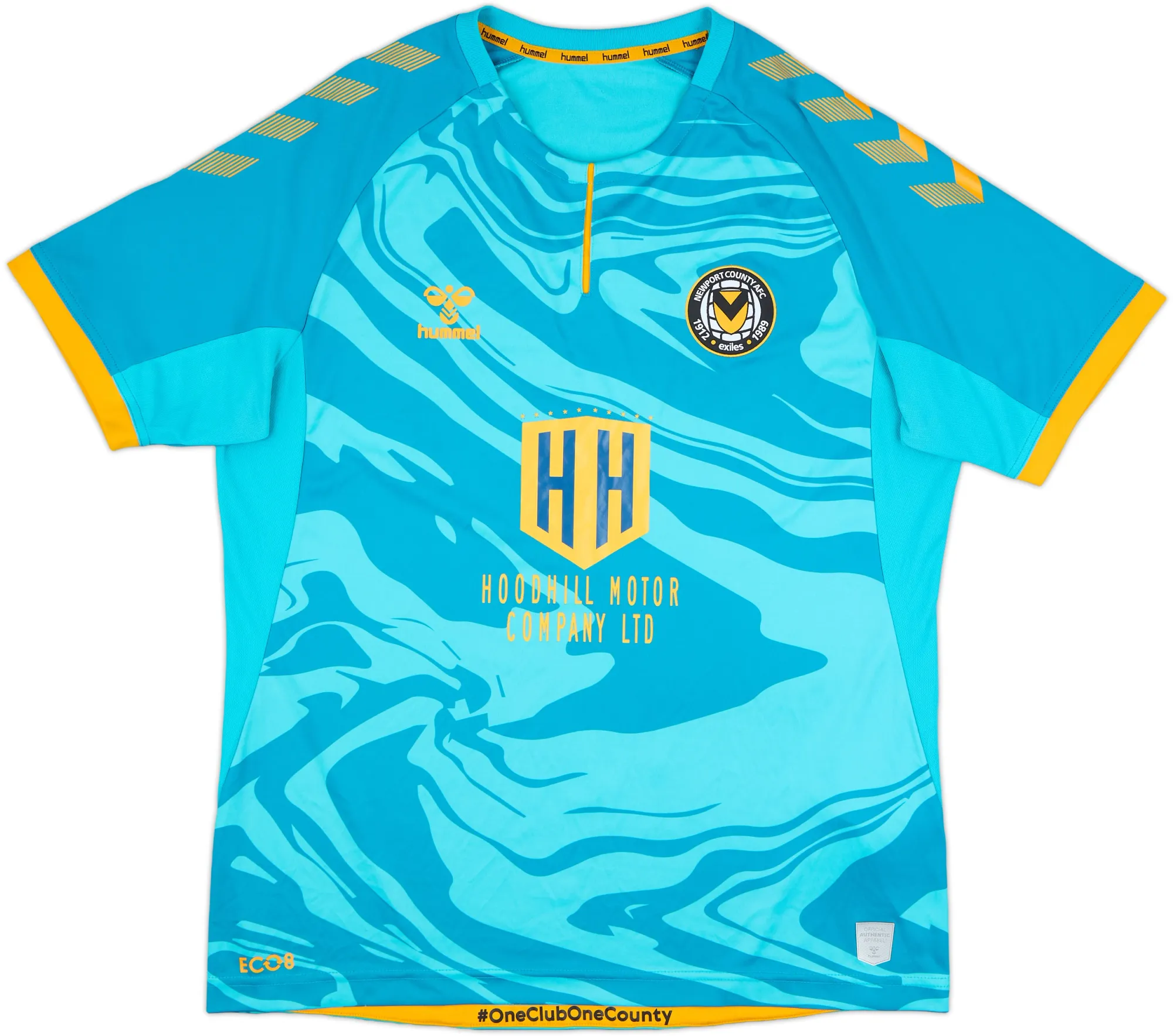 Hummel Newport County Mens SS Away Shirt 2021/22