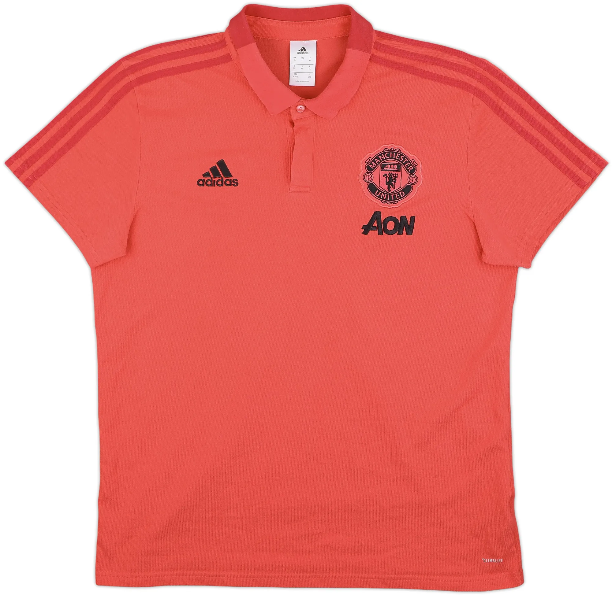 adidas Manchester United Mens SS Home Shirt 2018/19