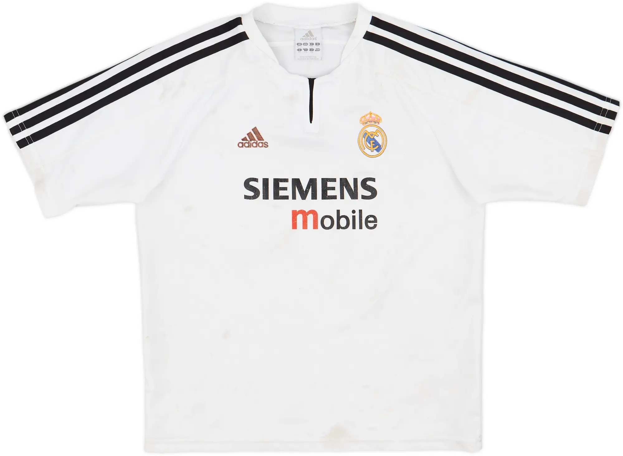 2003-04 Real Madrid Home Shirt - 4/10 - (L.Boys)
