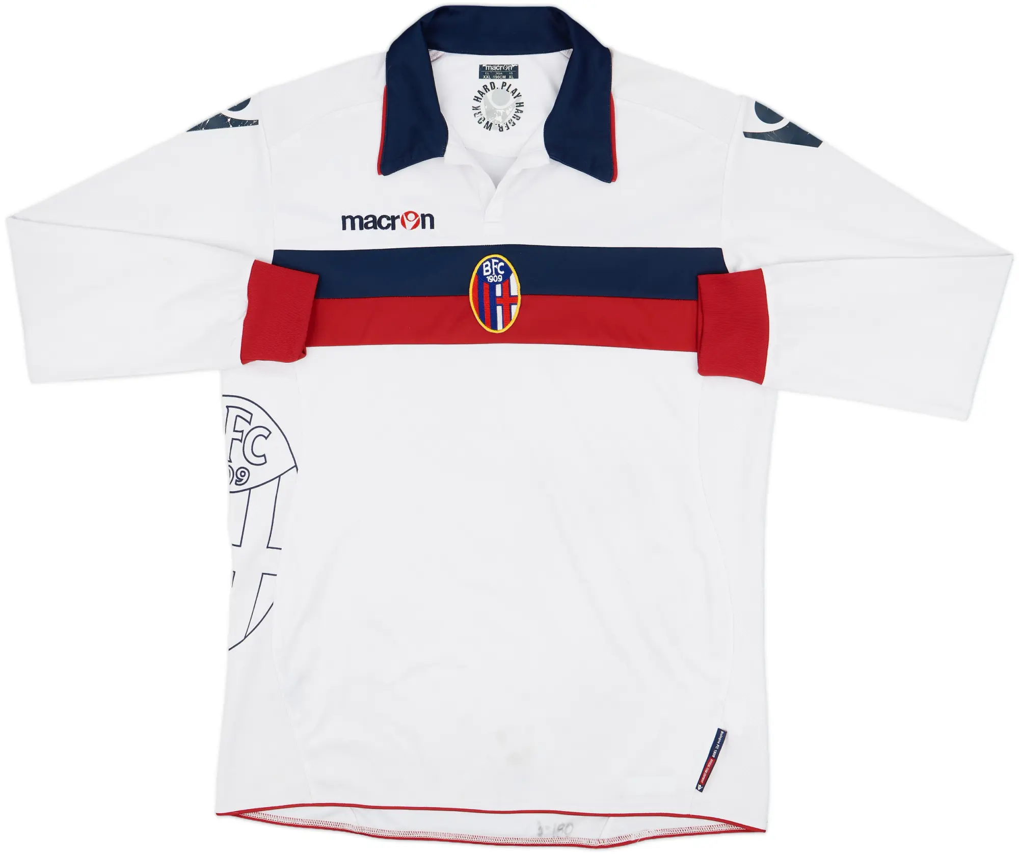 2010-11 Bologna Away L/S Shirt - 7/10 - (XXL)