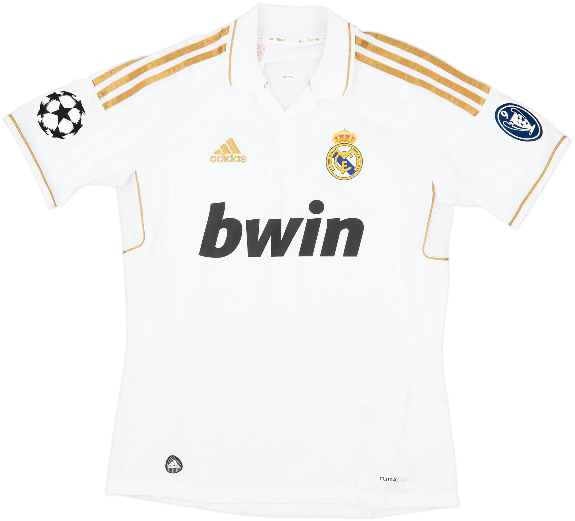 adidas Real Madrid Boys SS Home Shirt 2011/12