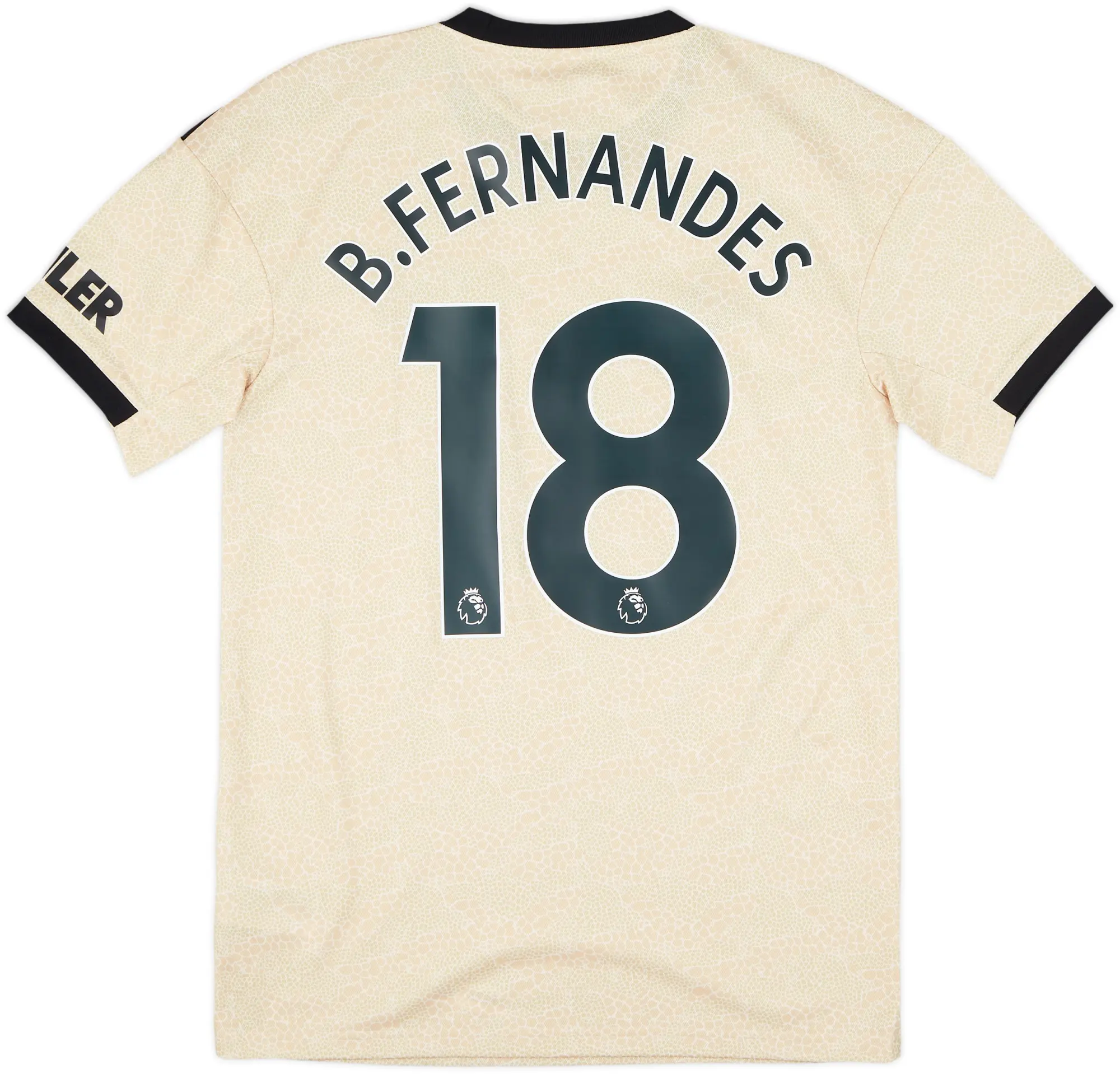 2019-20 Manchester United Away Shirt B.Fernandes #18 (S)