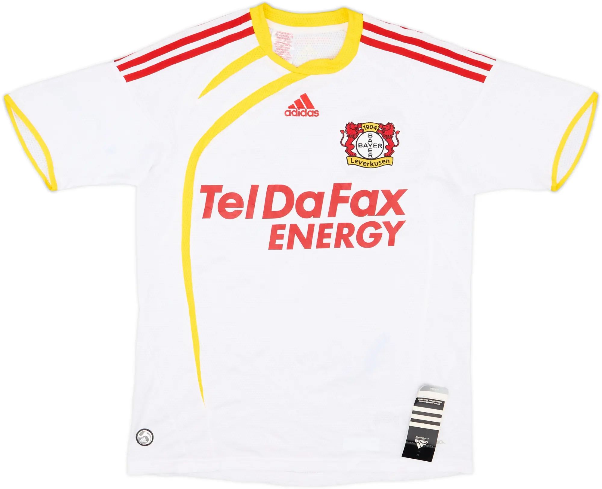adidas Bayer Leverkusen Boys SS Away Shirt 2009/10