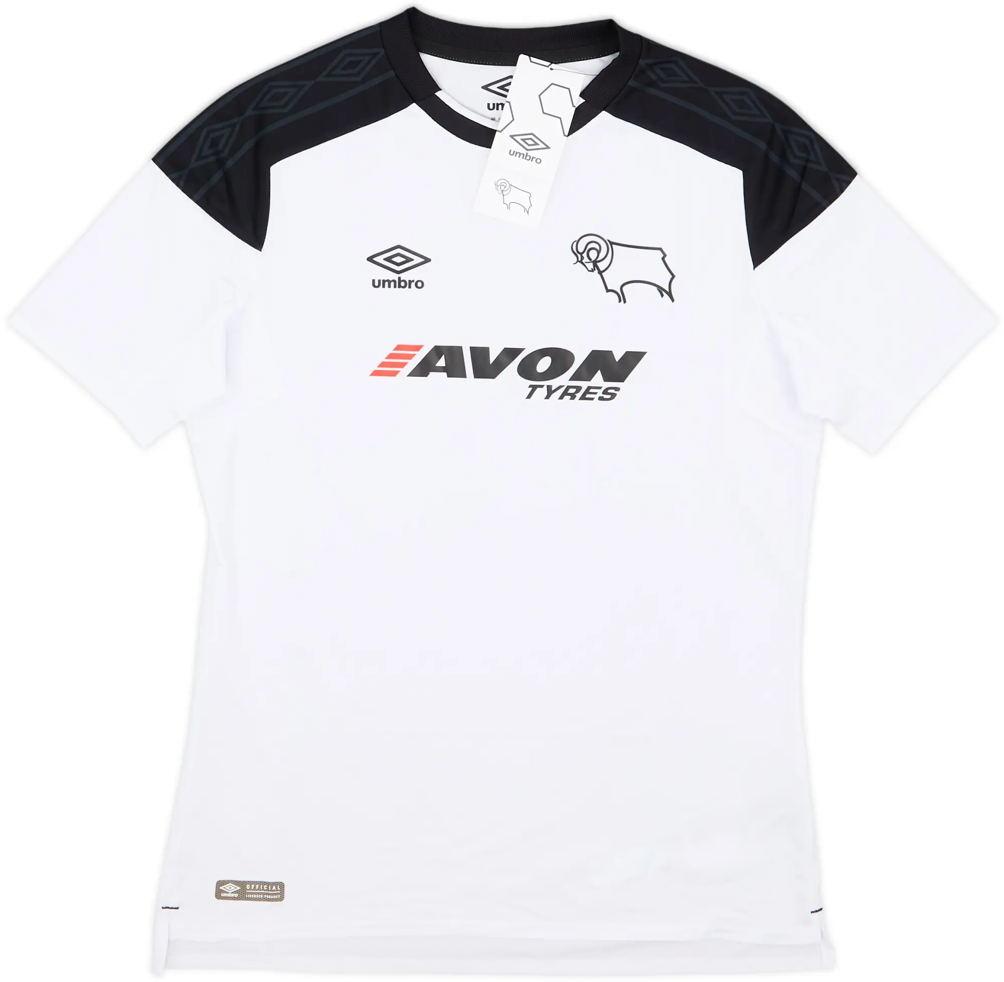 2017-18 Derby County Home Shirt (XL.Boys)