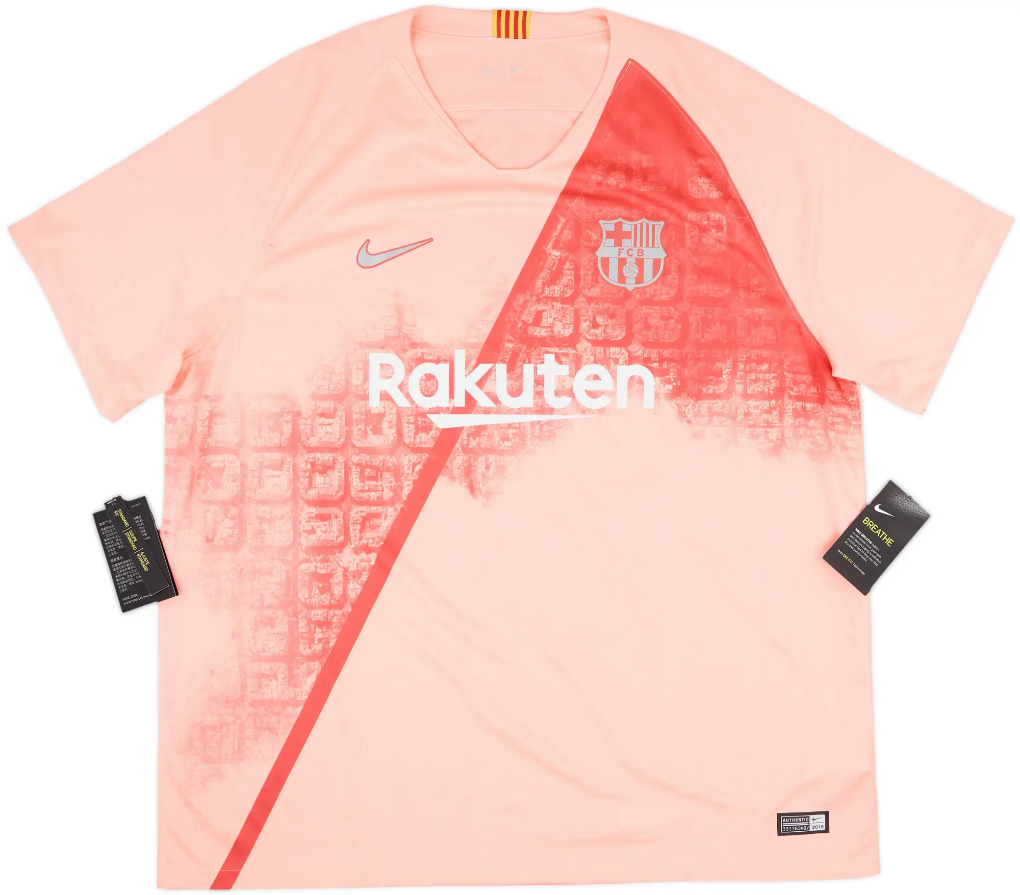 Nike Barcelona Mens SS Third Shirt 2018/19