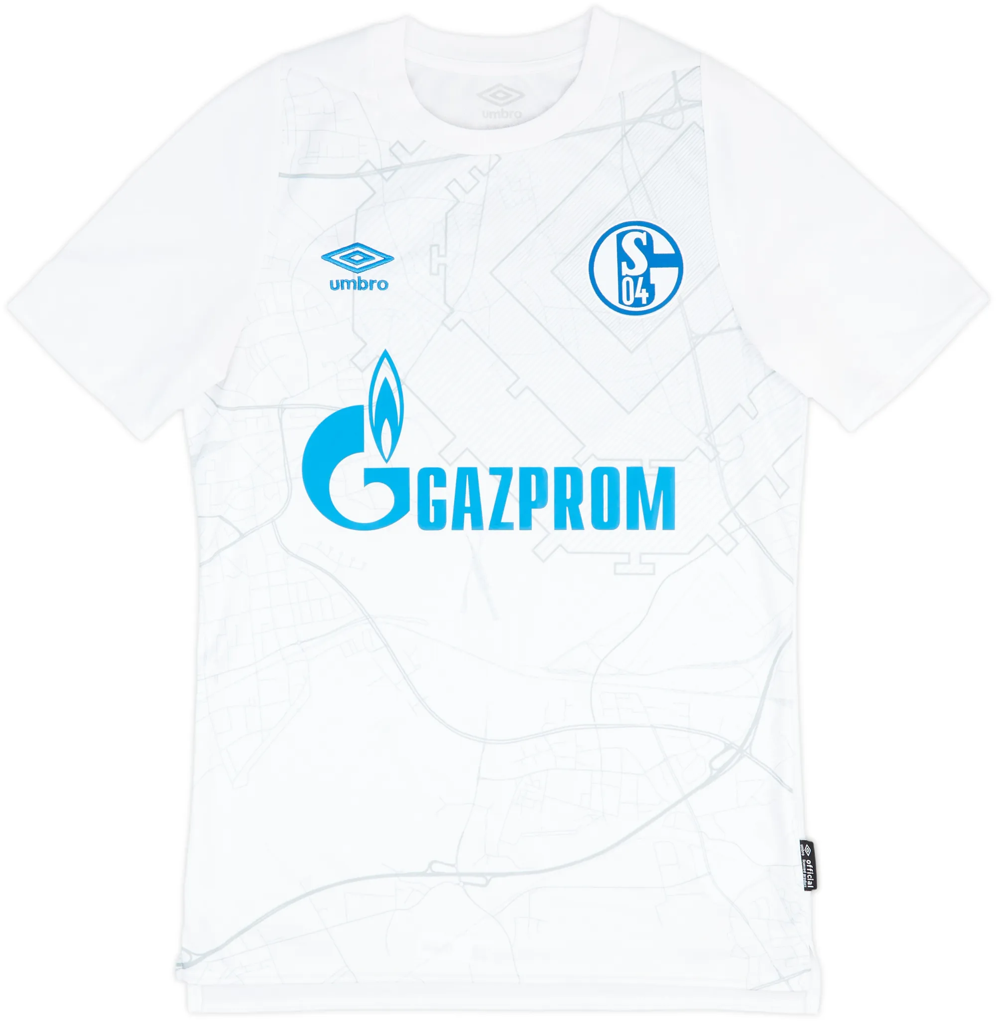 Umbro Schalke 04 Mens SS Away Shirt 2020/21