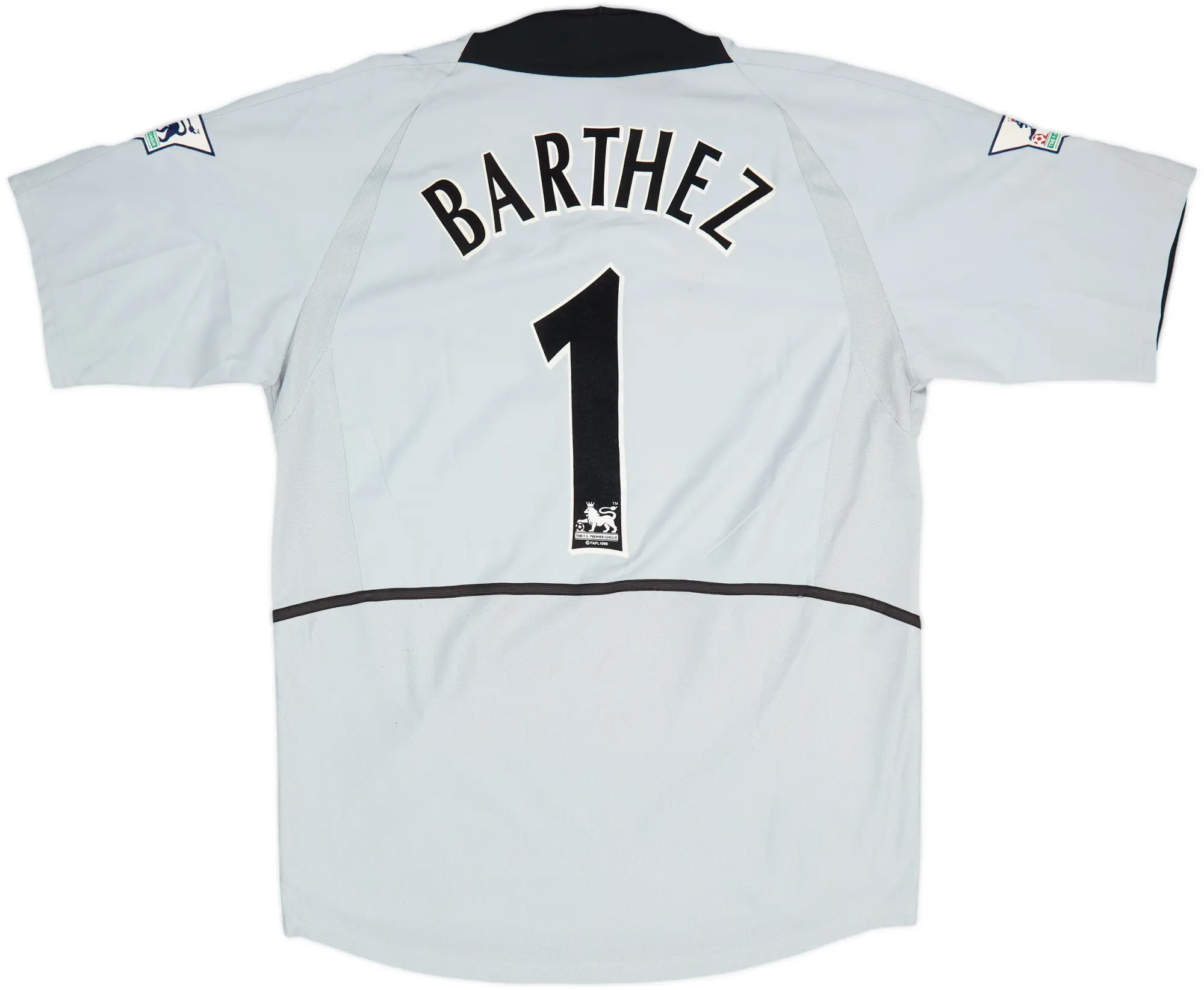 2002-04 Manchester United GK S/S Shirt Barthez #1 - 8/10 - (XL)
