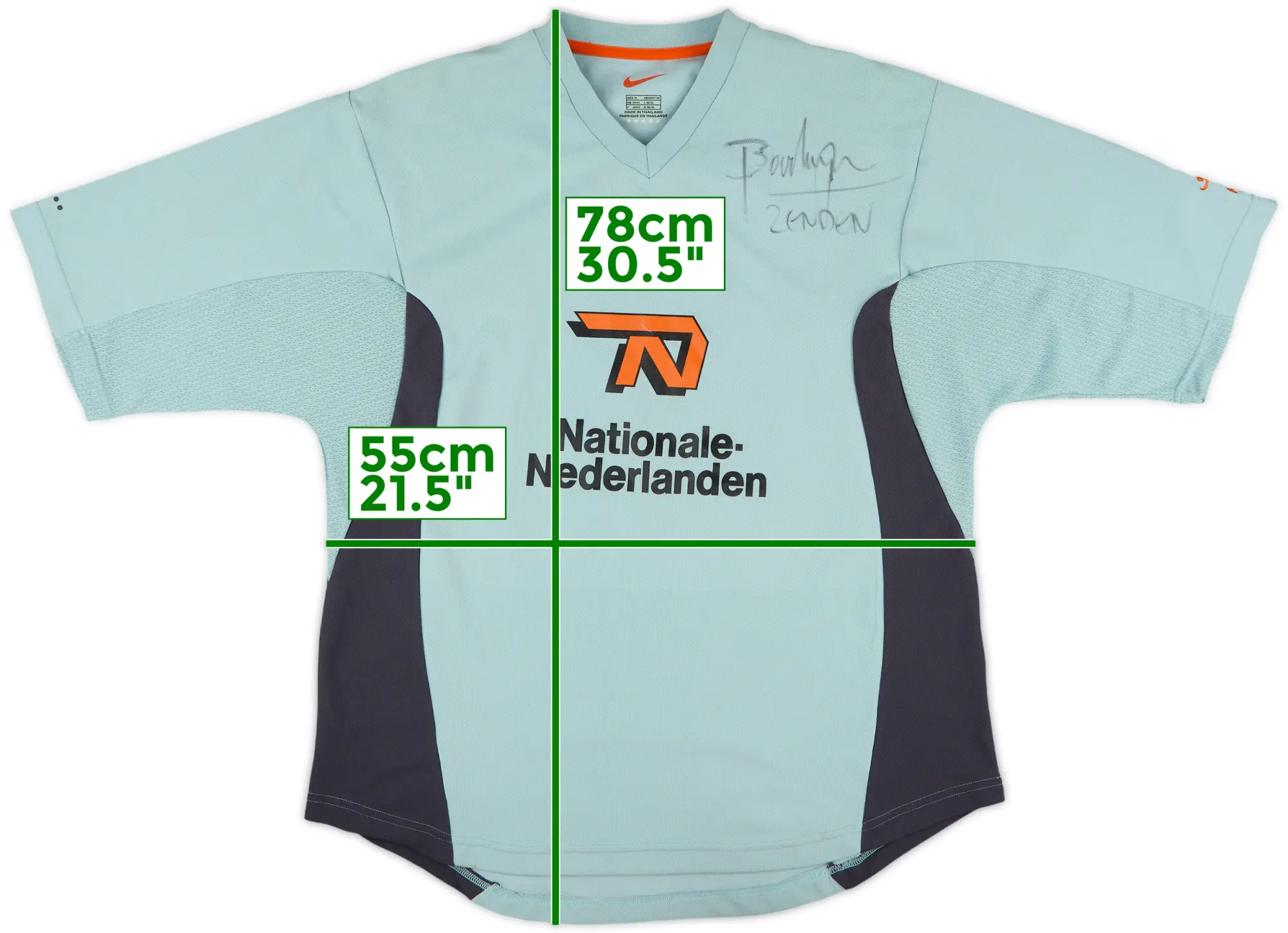 1998-00 Netherlands Nike Player Issue Training Shirt - 8/10 - (L)