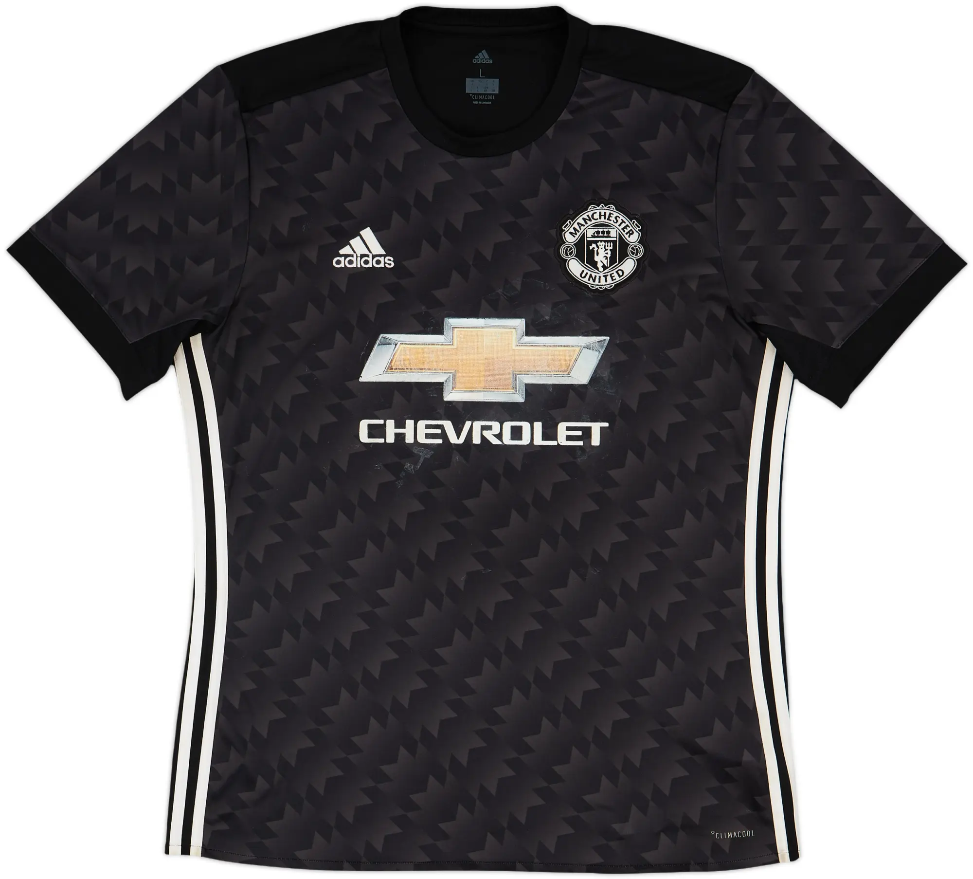2017-18 Manchester United Away Shirt - 4/10 - (L)