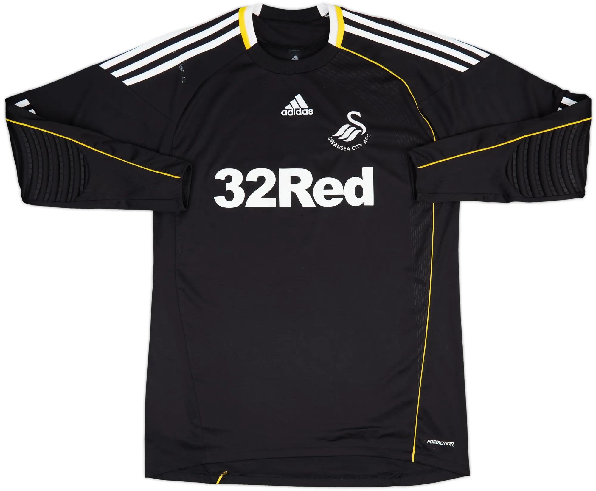 adidas Swansea City Mens LS Goalkeeper Home Shirt 2010/11
